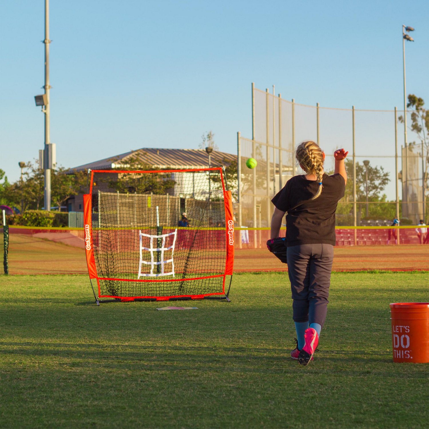GoSports 5 ft x 5 ft Hitting/Pitching Net  - view number 4