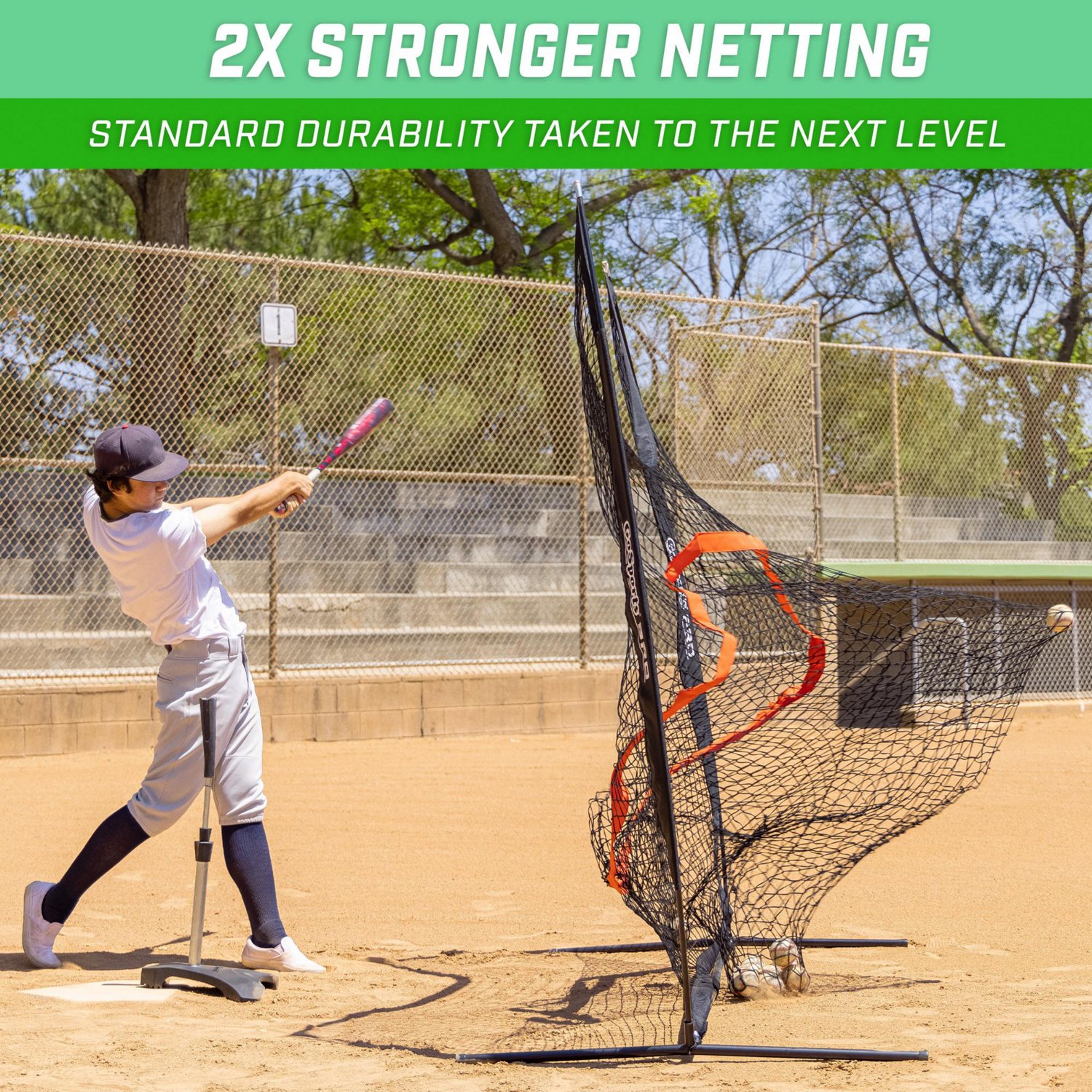 GoSports Pro 7 ft x 7 ft Hitting/Pitching Net - view number 3