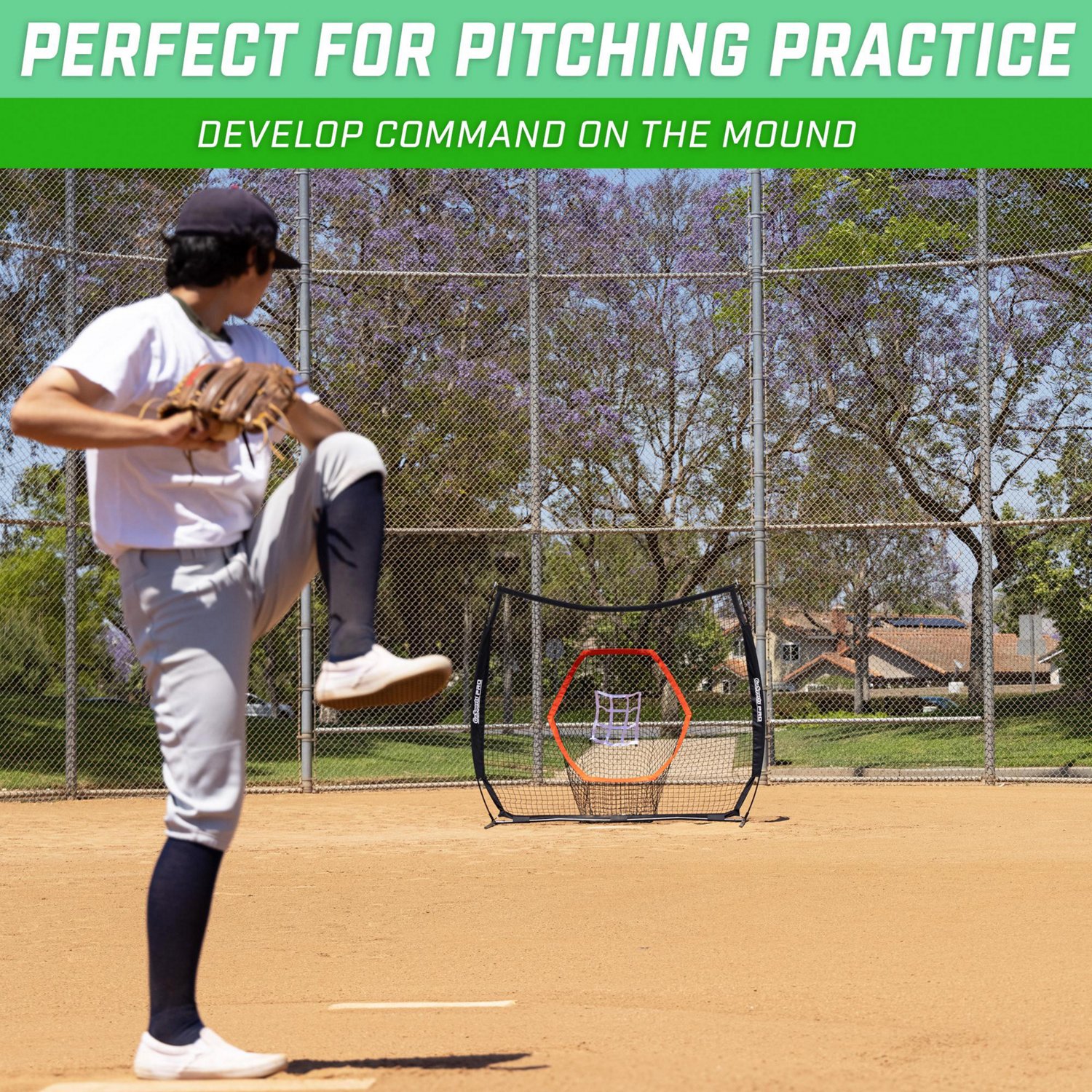 GoSports Pro 7 ft x 7 ft Hitting/Pitching Net - view number 4