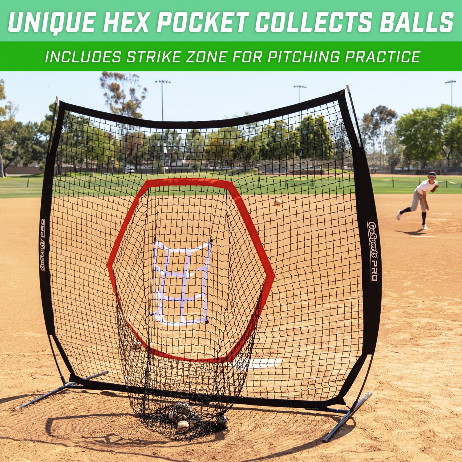 GoSports Pro 7 ft x 7 ft Hitting/Pitching Net - view number 5