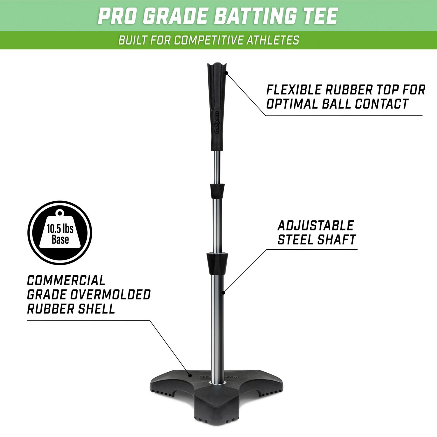 GoSports Pro Batting Tee                                                                                                         - view number 2