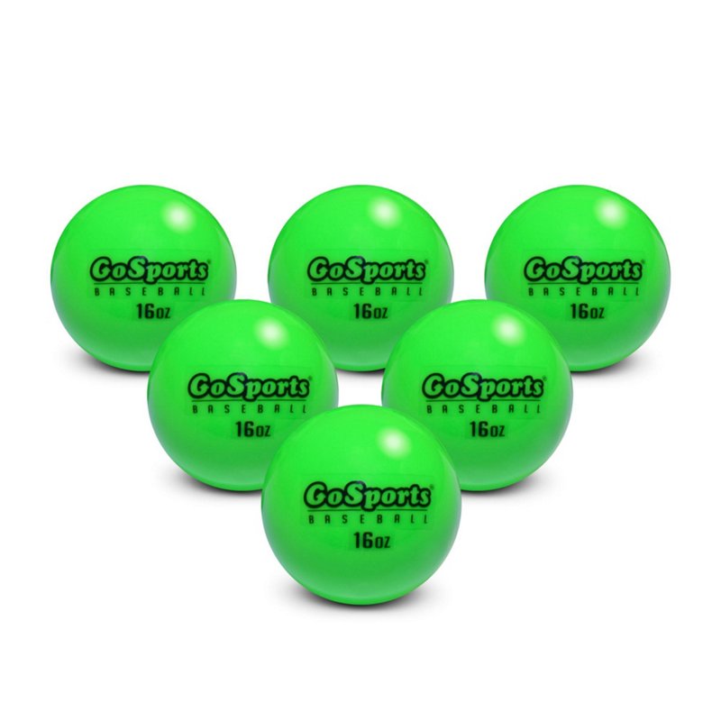 GoSports Weighted Baseballs 6-Pack Green - Baseball/Softball Accessories at Academy Sports