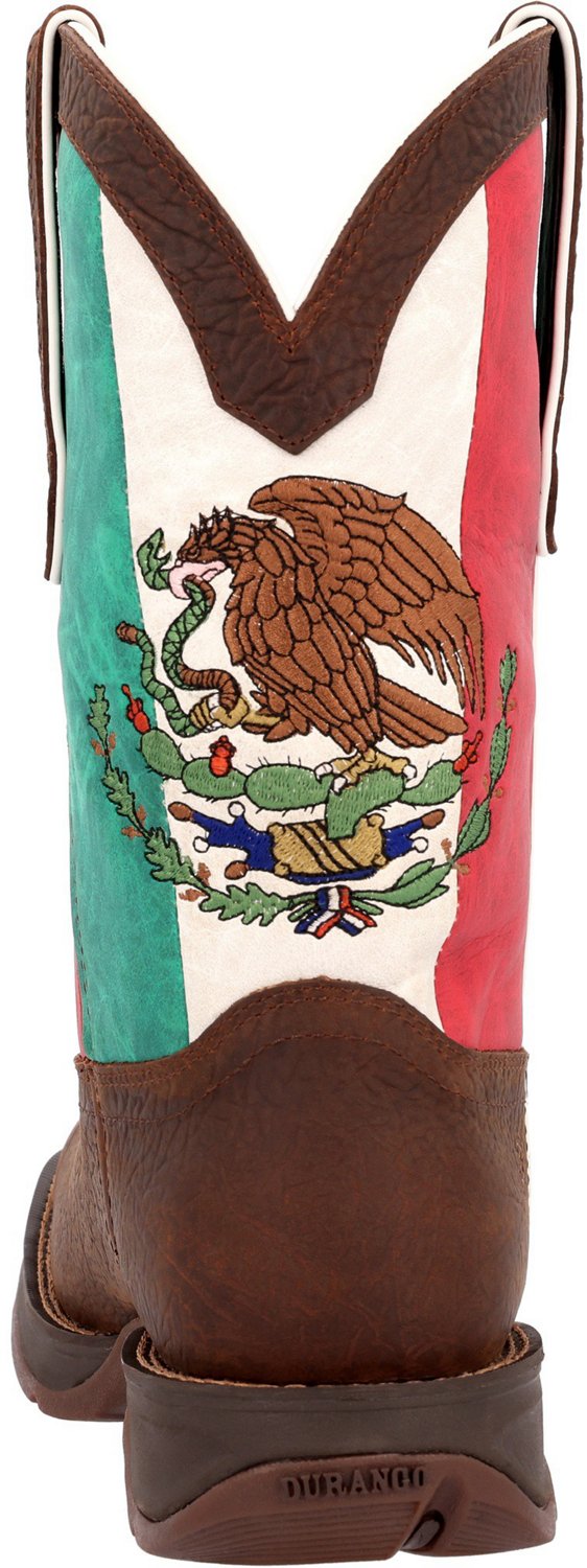 Durango Men's Mexico Flag 11 in Western Boots - view number 5