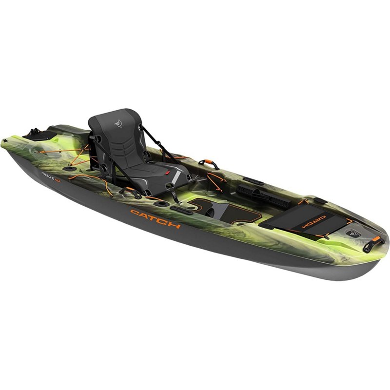 Pelican Catch Mode 110 10 ft 8 in Fishing Kayak Venom - Canoes/Kayaks/Sm Boats at Academy Sports