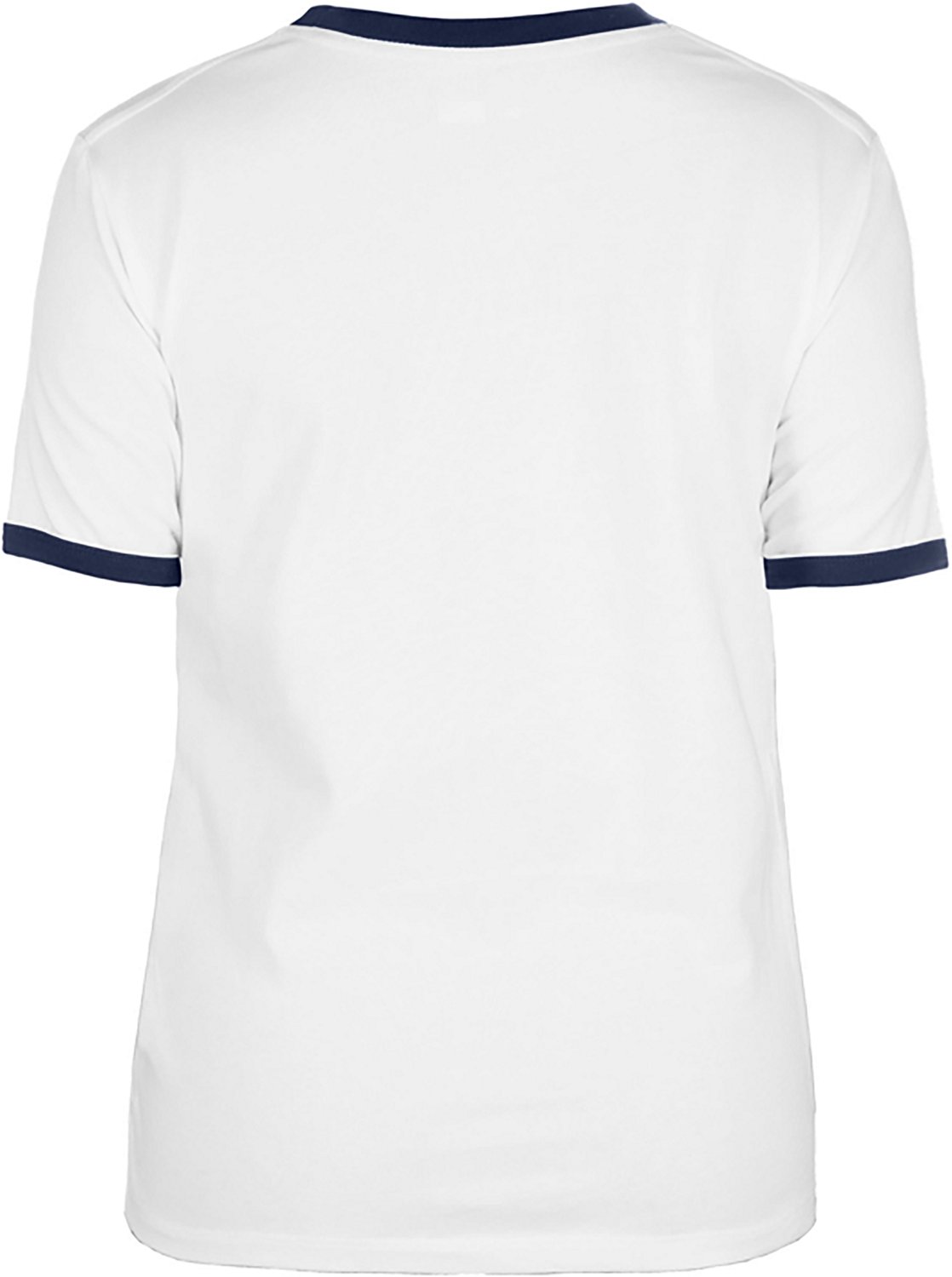 New Era Women's Braves Ringer Short Sleeve T-Shirt - view number 4