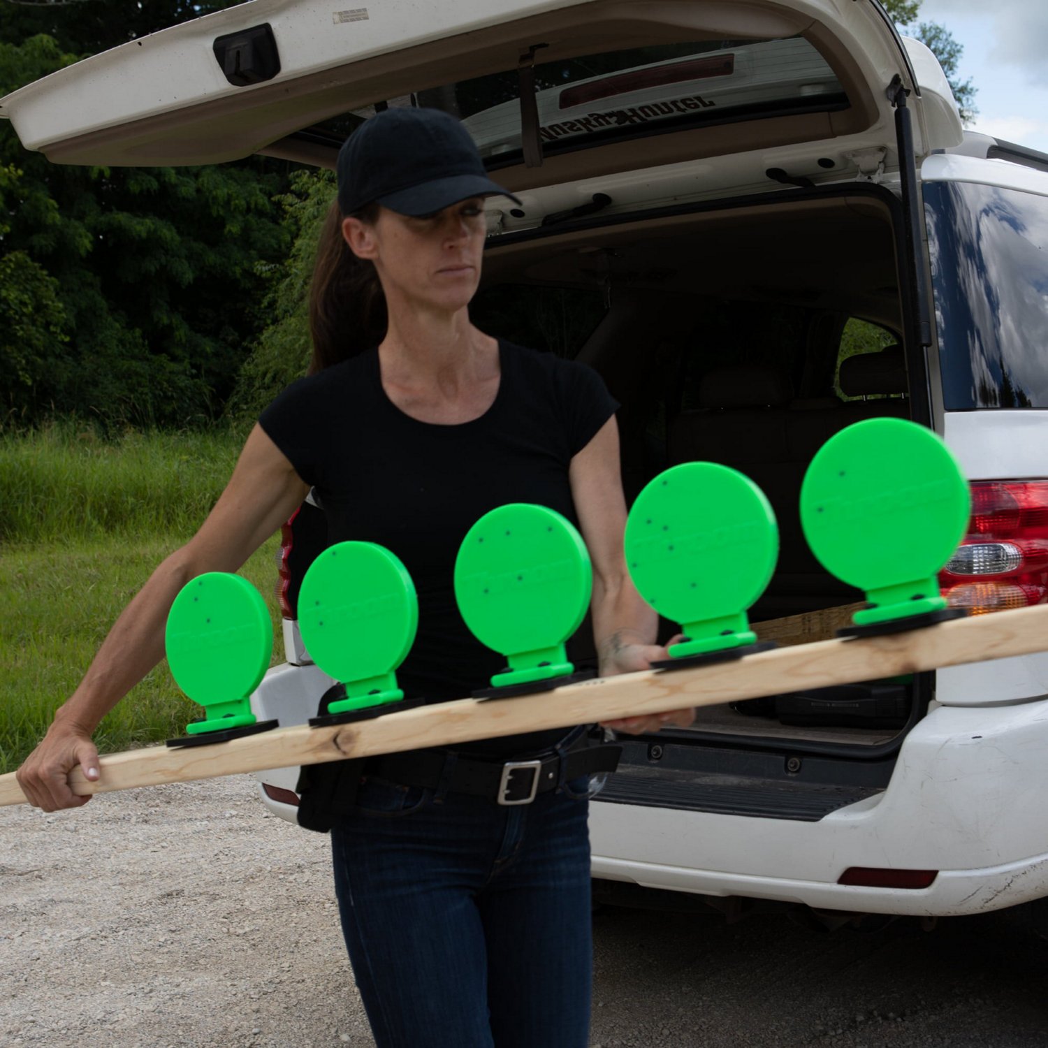 Throom BOUNCEBACK 6 in Target Plate Rack 6-Pack