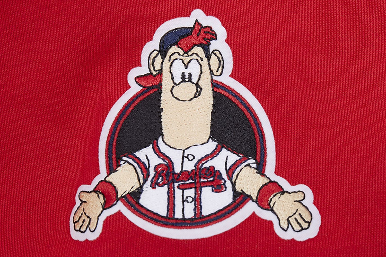 Pro Standard Women's Atlanta Braves Mascot Crew Neck Sweatshirt                                                                  - view number 7