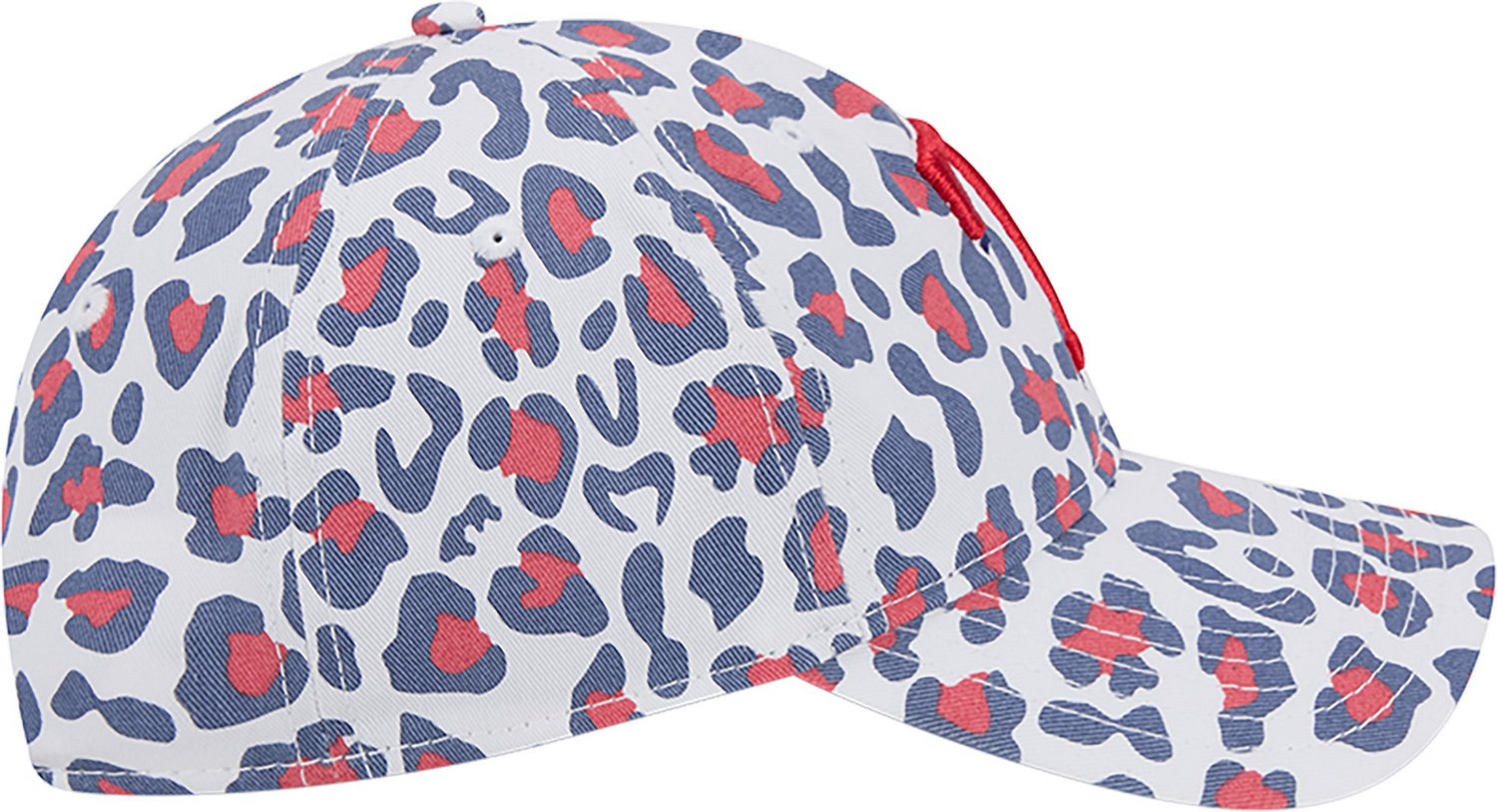 New Era Women's Texas Rangers Leopard Active 9TWENTY Cap - view number 4