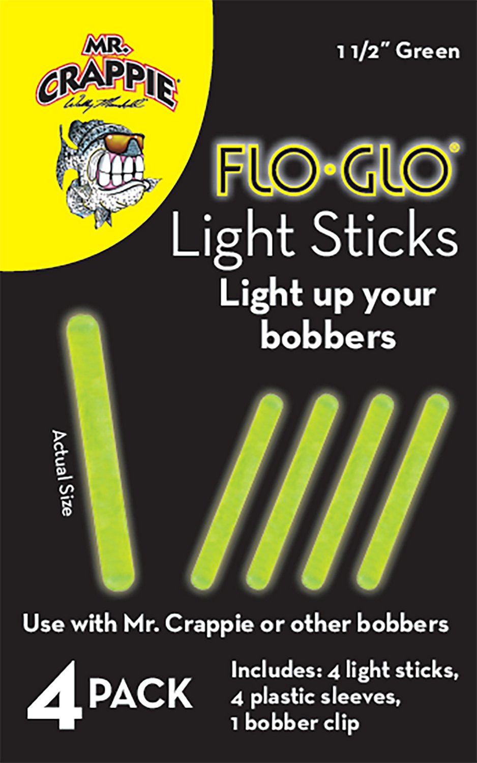 Mr. Crappie Flo Glo Light Sticks 4-Pack - view number 2