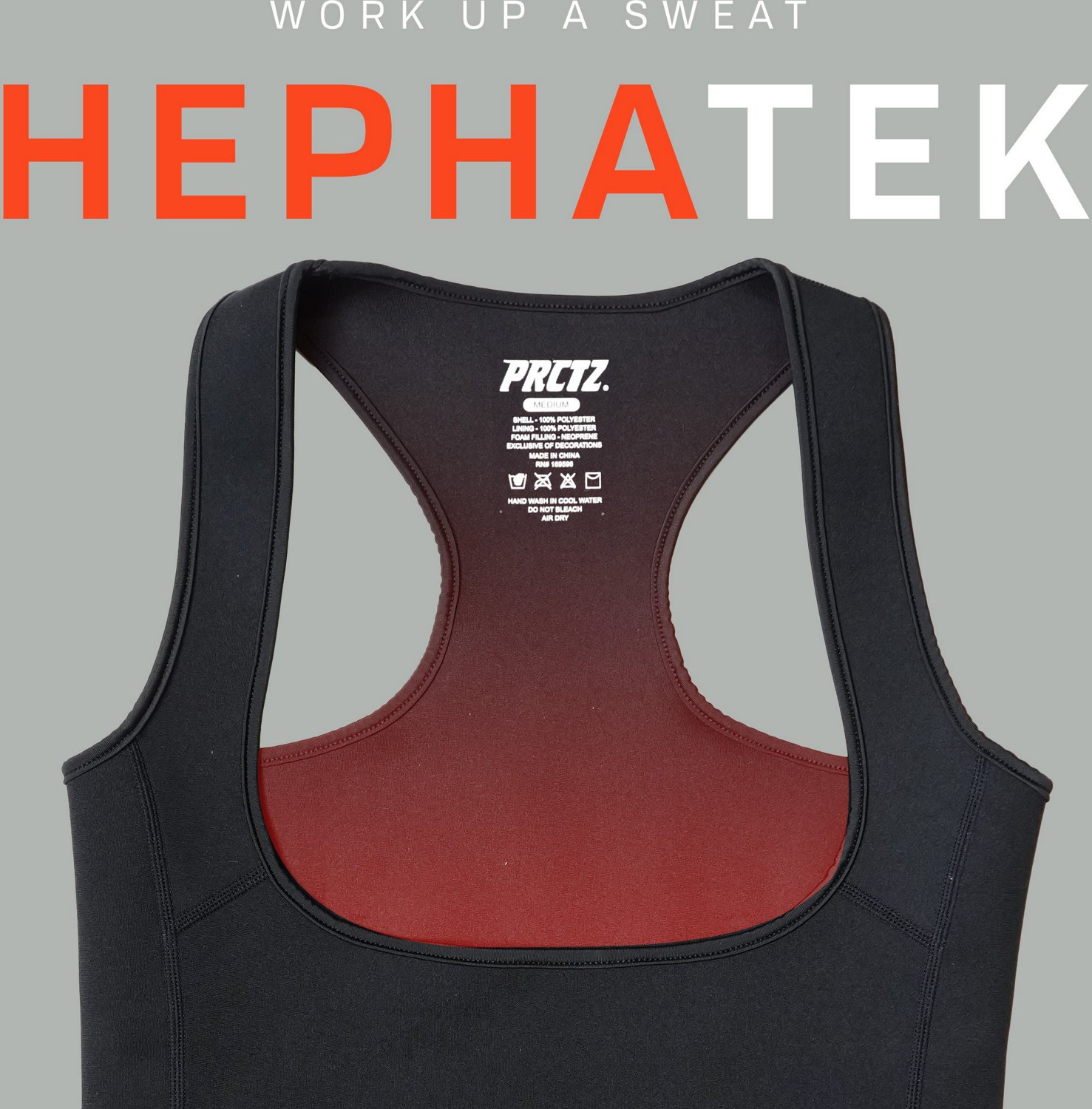 PRCTZ Women's HephaTek Sauna Tank Top - view number 6