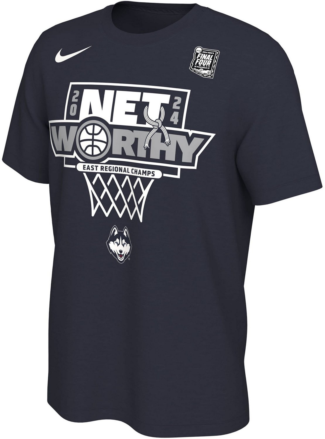 Nike Men's UConn Huskies Men's Basketball Final 4 Locker Room Short Sleeve Cotton T-shirt