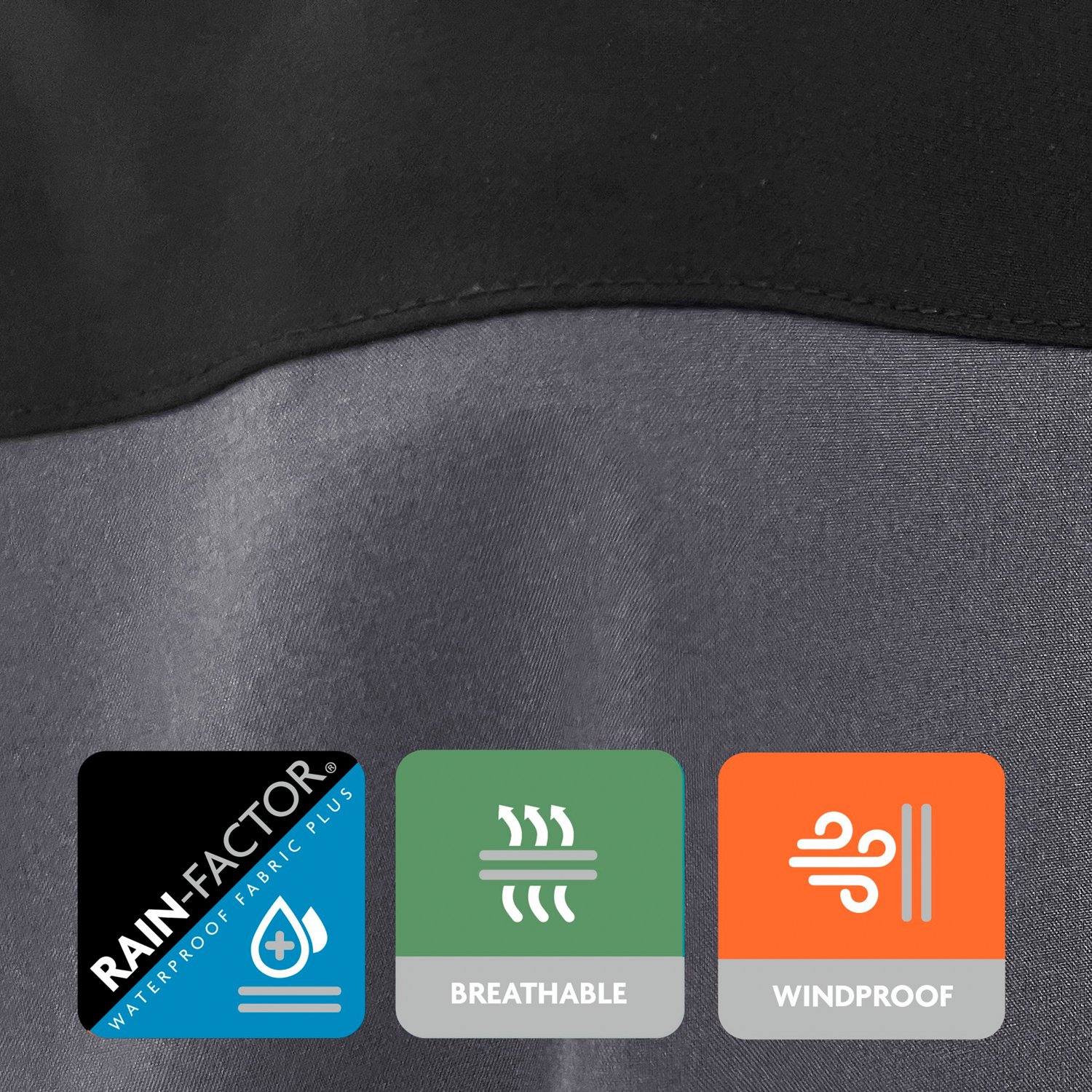 Habit Men's Shadow Series Anglers Bluff Rain Fishing Bib                                                                         - view number 6