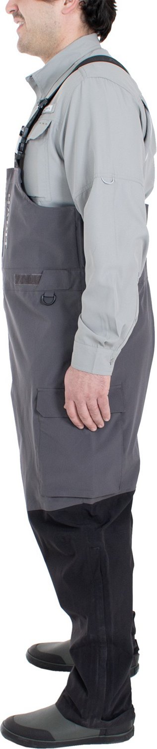 Habit Men's Shadow Series Anglers Bluff Rain Fishing Bib                                                                         - view number 3