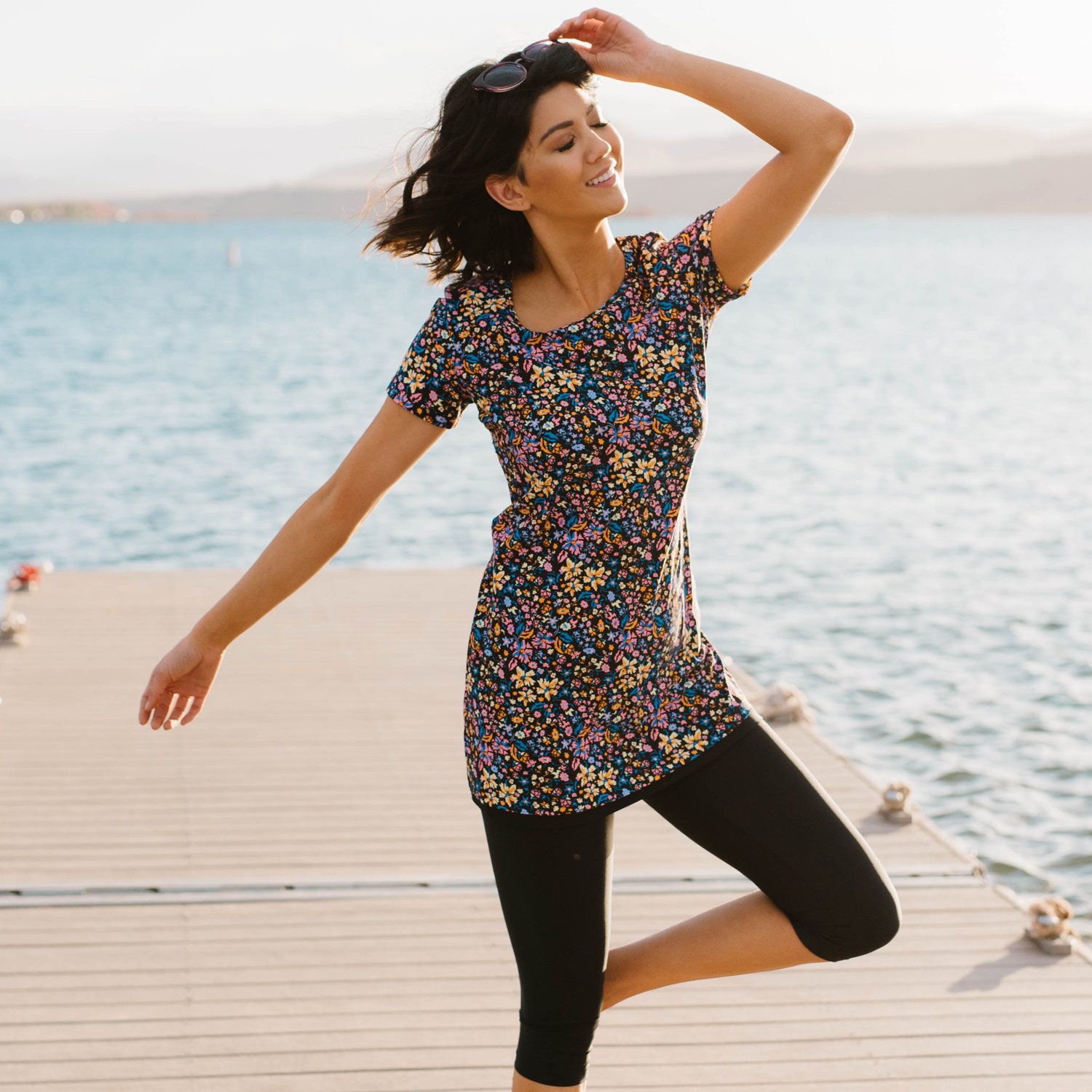 Calypsa Women's Anna Swim Tunic - view number 3