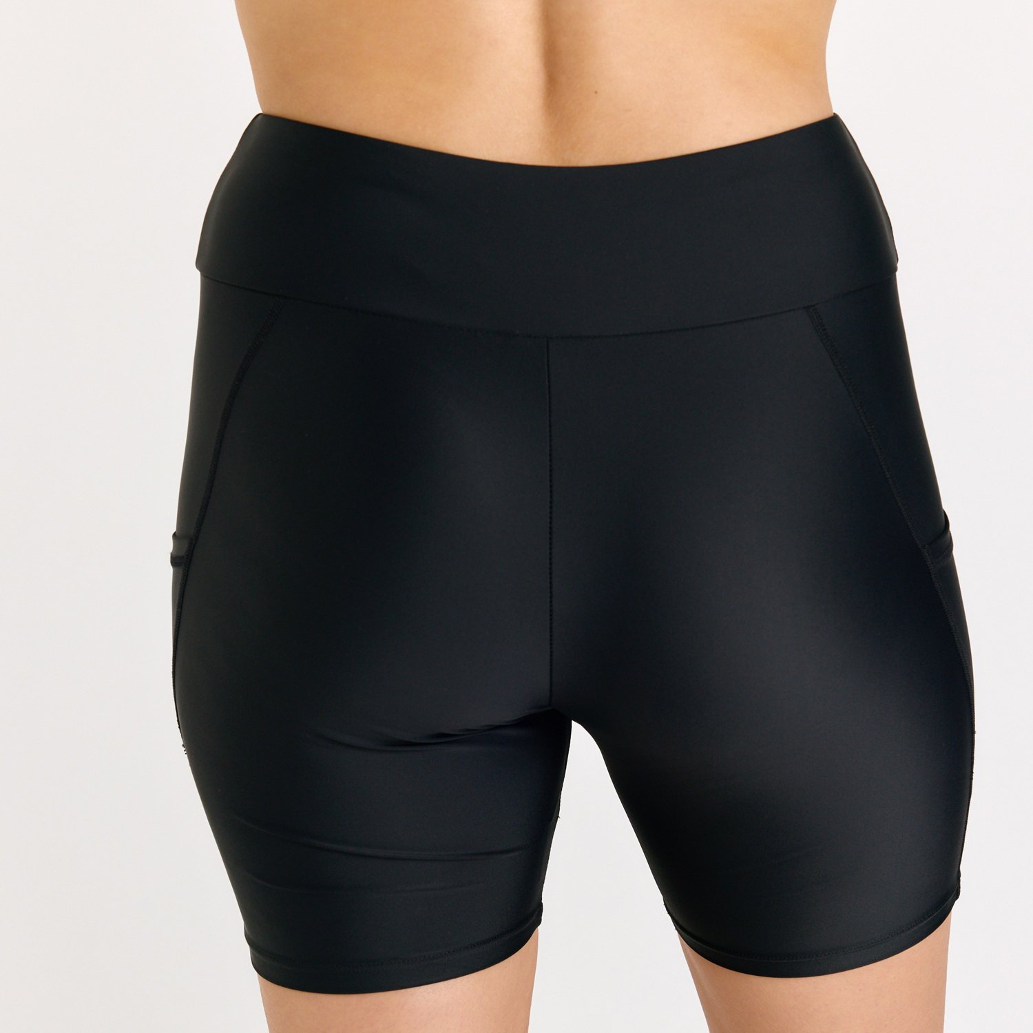 Calypsa Women's Mid-Thigh Swim Shorts with Pockets - view number 2