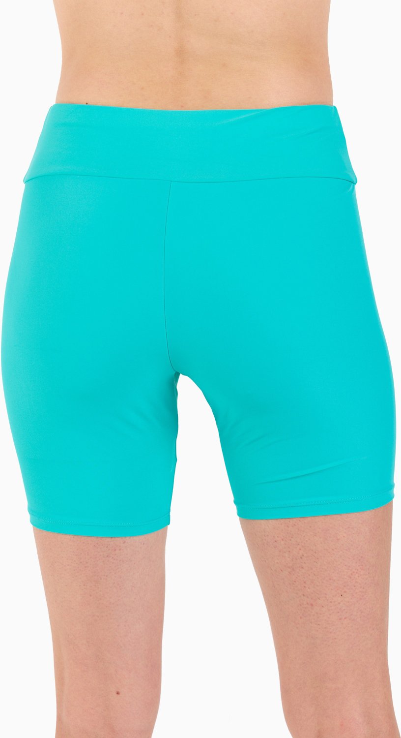Calypsa Women's Mid-Thigh Swim Shorts - view number 2