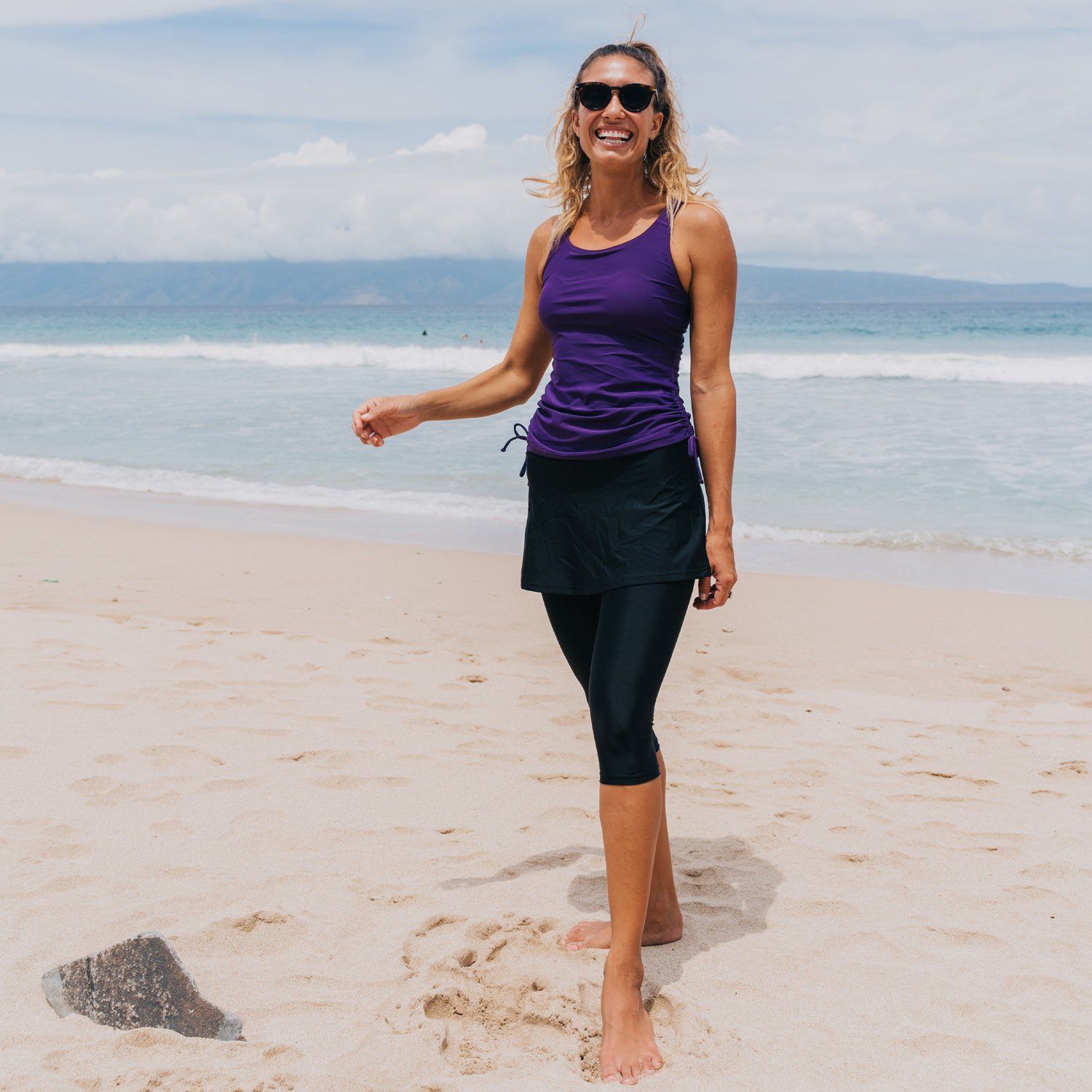 Calypsa Women's Maya Tankini Swim Top - view number 3