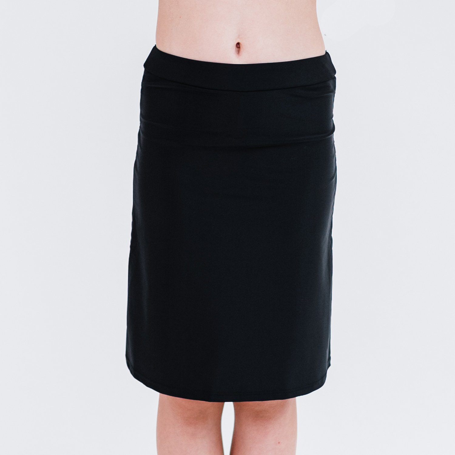 Calypsa Girls' Knee Length Swim Skort