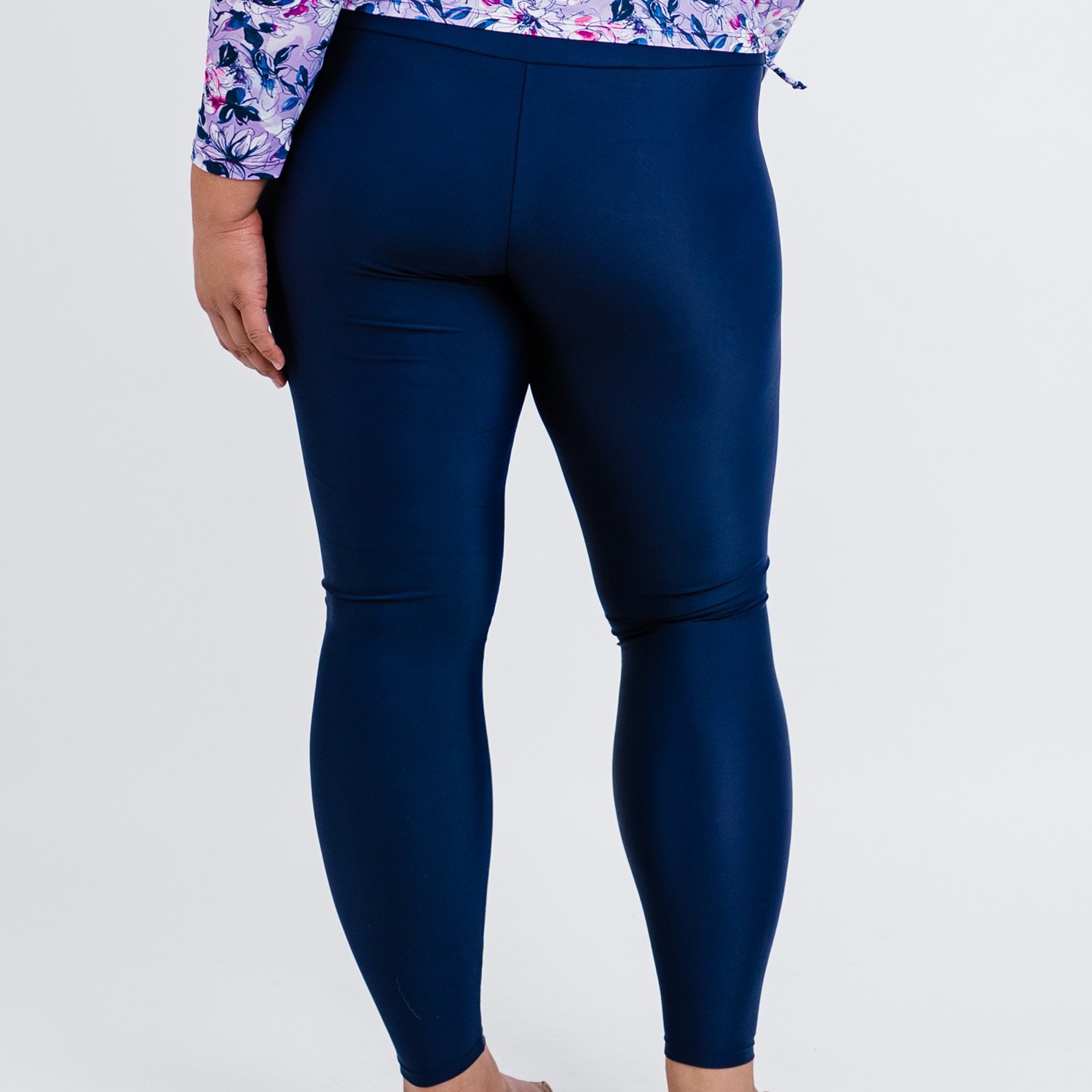 Calypsa Women's Long Plus-Size Swim Leggings - view number 2