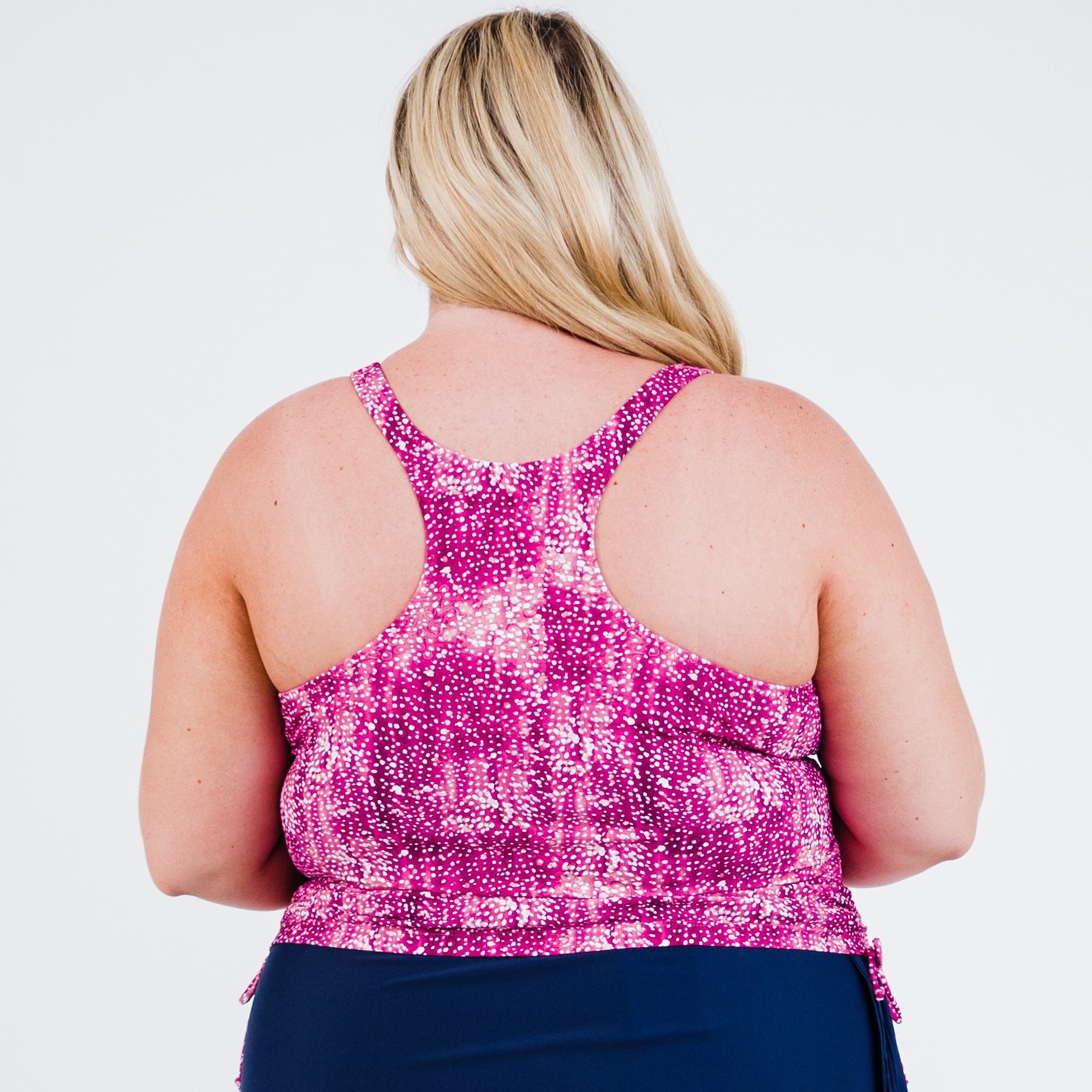 Calypsa Women's Maya Tankini Plus-Size Swim Top                                                                                  - view number 2