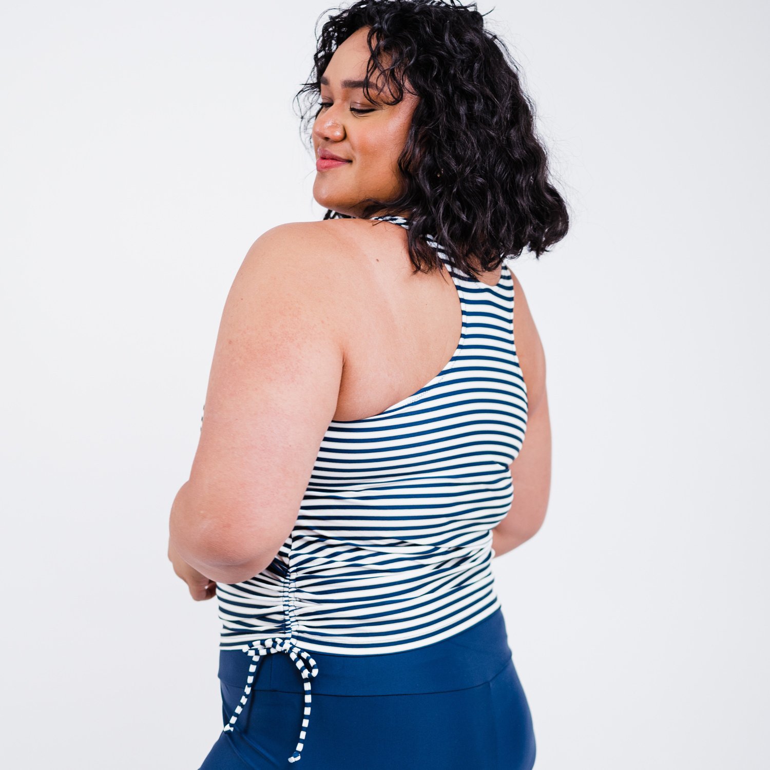 Calypsa Women's Maya Tankini Plus-Size Swim Top                                                                                  - view number 3