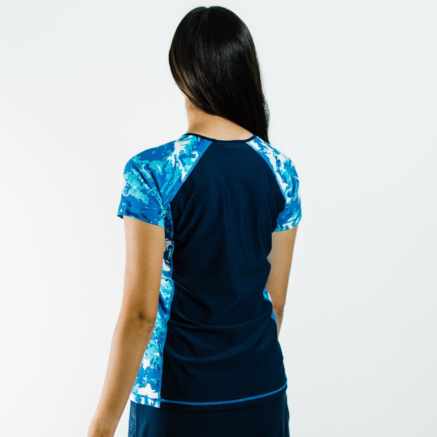 Calypsa Women's Loose Fit Adele Swim Top - view number 2