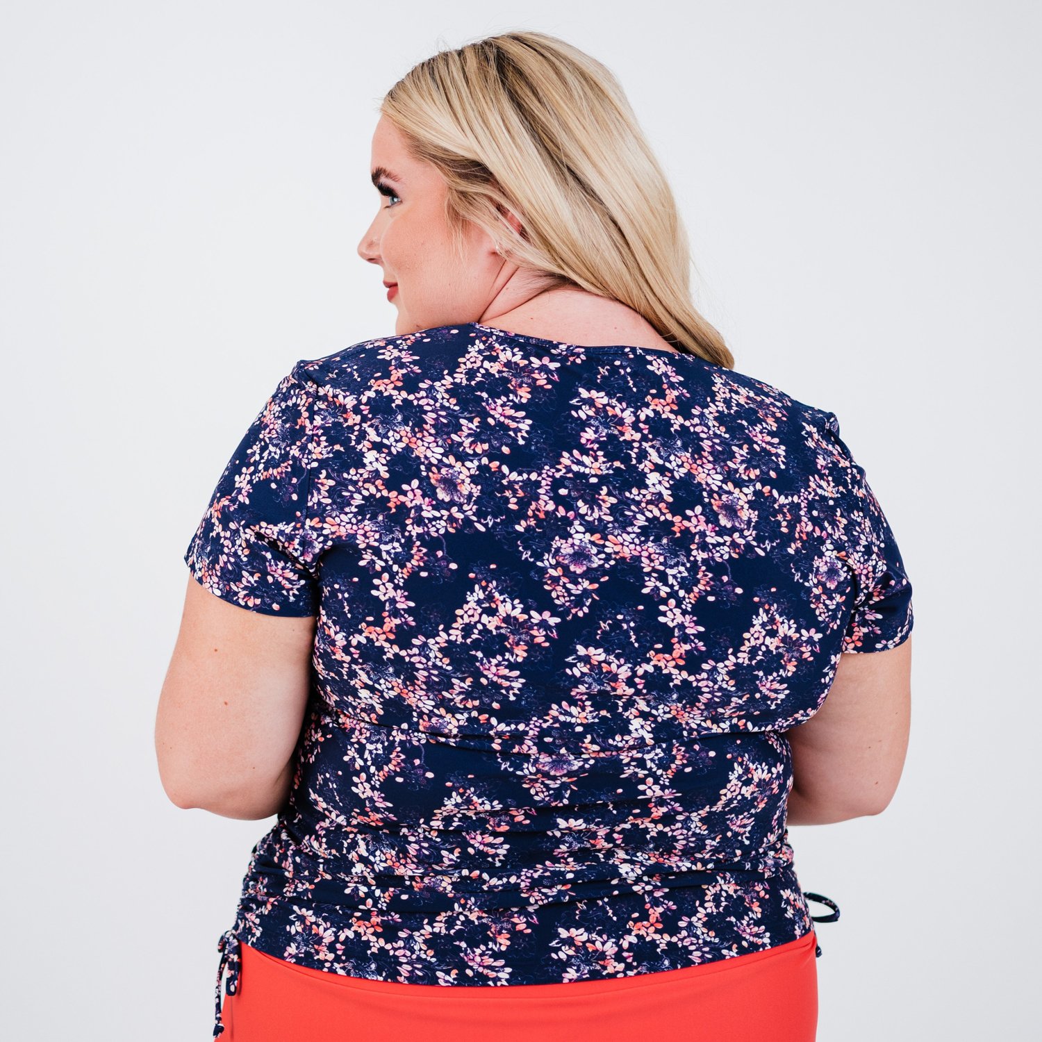 Calypsa Women's Adele Plus Size Swim Top - view number 2