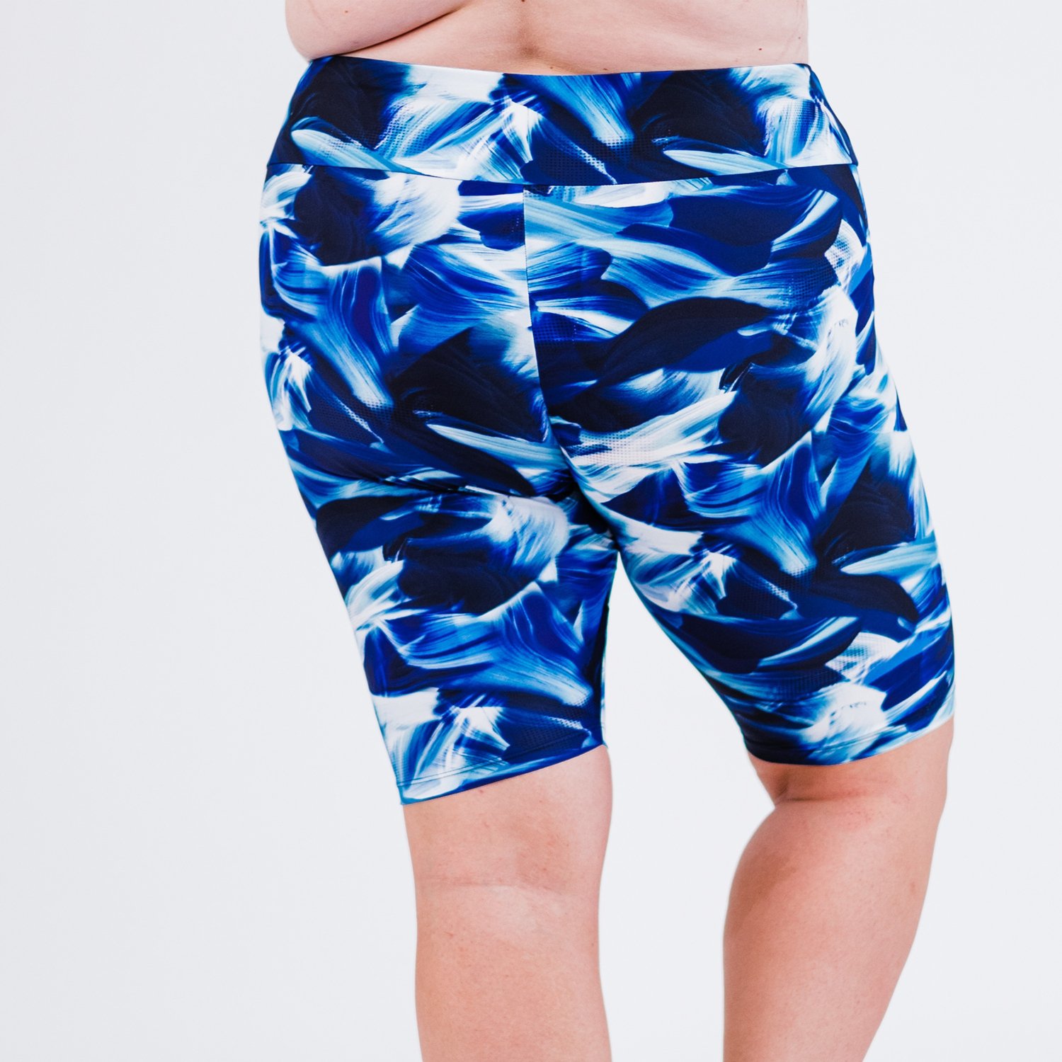 Calypsa Women's Long Bike Plus-Size Swim Shorts - view number 2