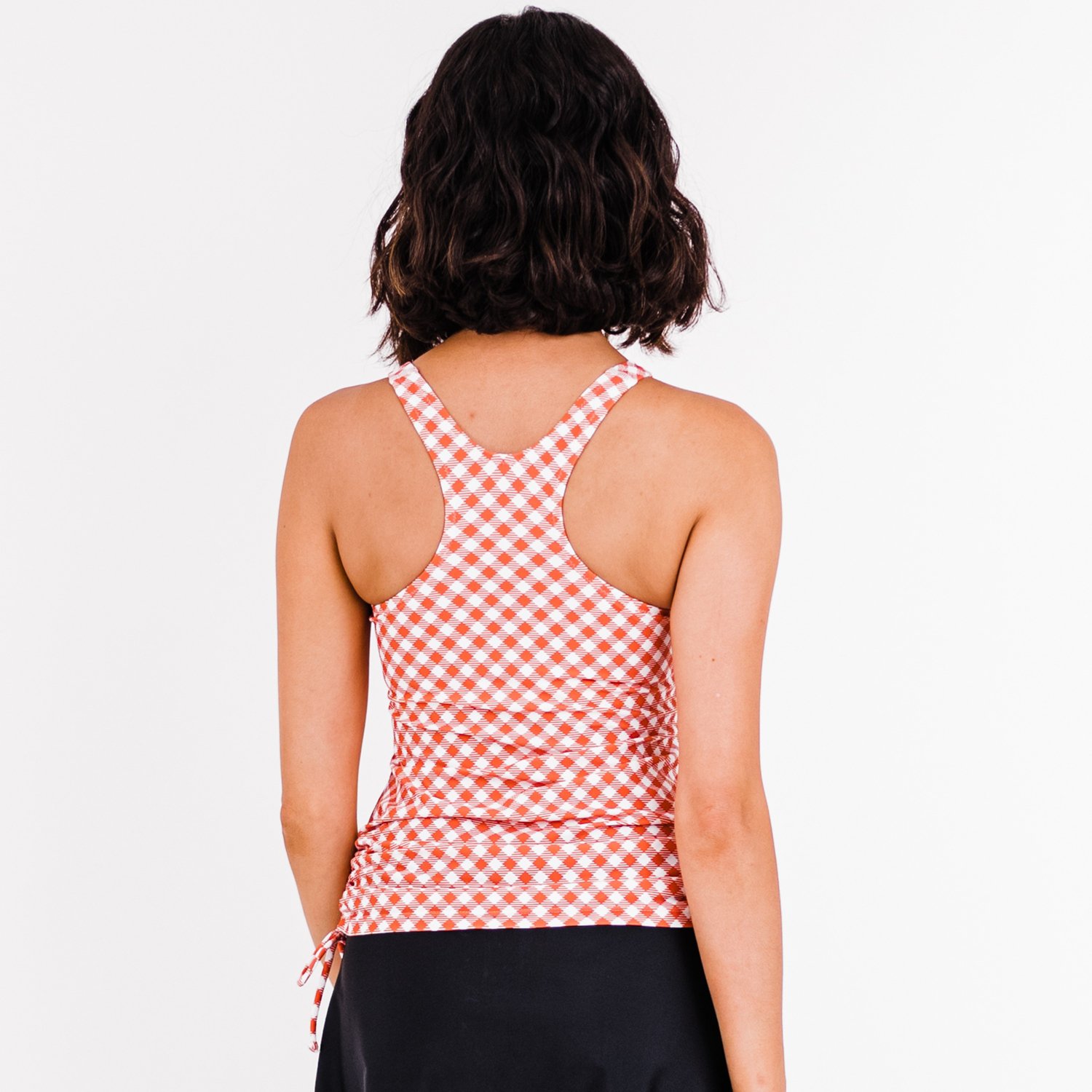 Calypsa Women's Maya Tankini Plus-Size Swim Top with Removable Cups - view number 2