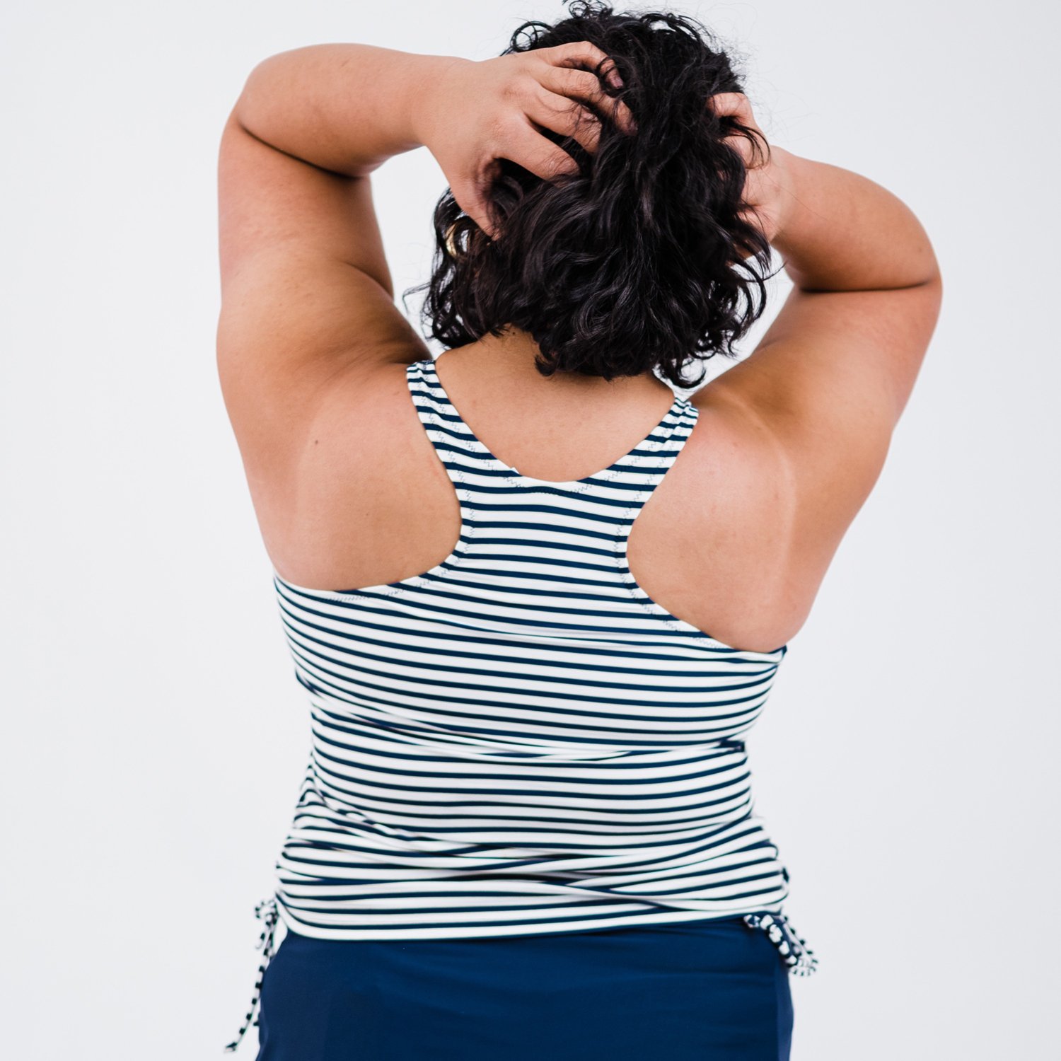 Calypsa Women's Maya Tankini Plus-Size Swim Top                                                                                  - view number 2