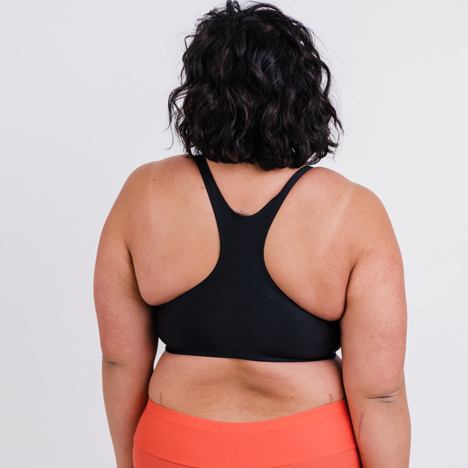 Calypsa Women's Racerback Sewn-in Plus-Size Swim Bra - view number 2