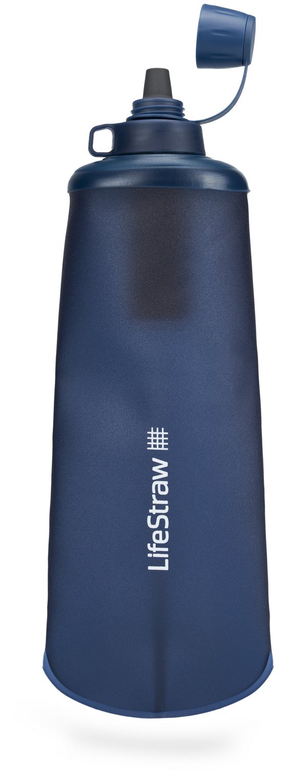 LifeStraw Peak Series Collapsible Squeeze Water Bottle 1L Filter System - view number 2