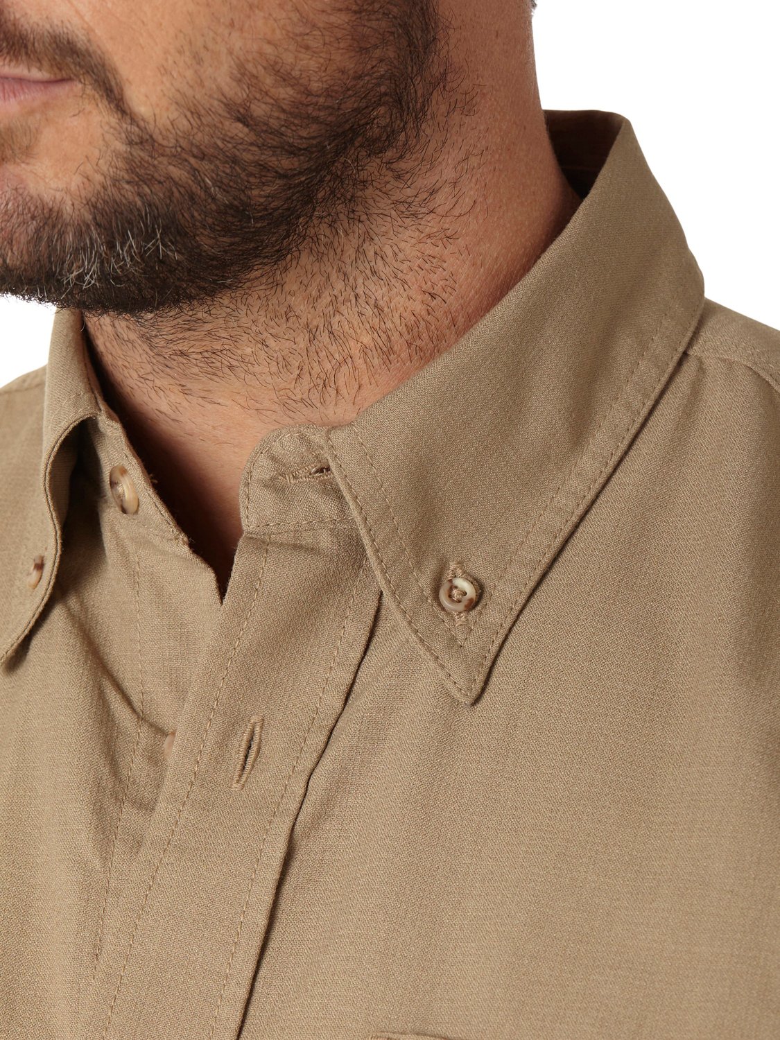 Wrangler Men's Riggs Workwear FR Twill Solid Work Shirt - view number 4