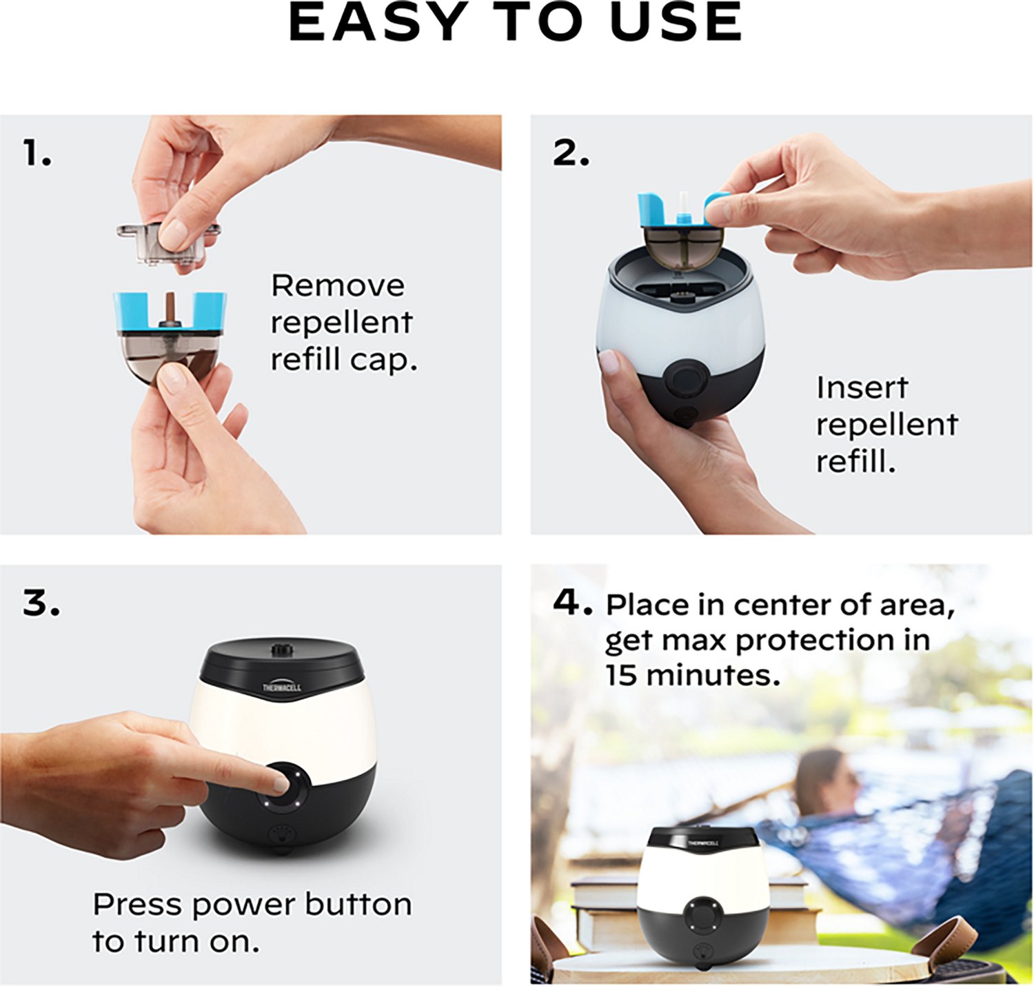 ThermaCELL Rechargeable Lighted Mosquito Repellent - view number 4