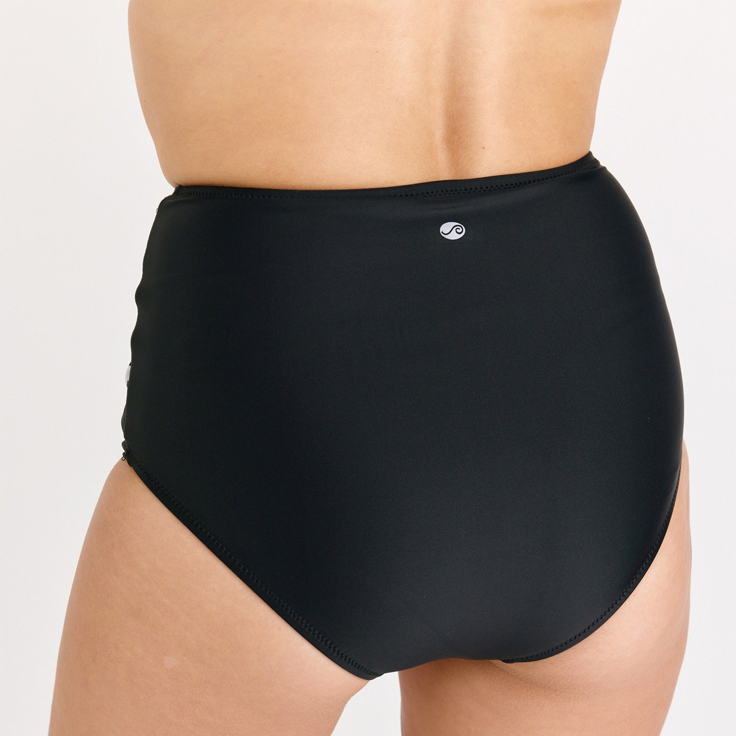 Calypsa Women's High-Waisted Bikini Bottom with Front Tie - view number 2