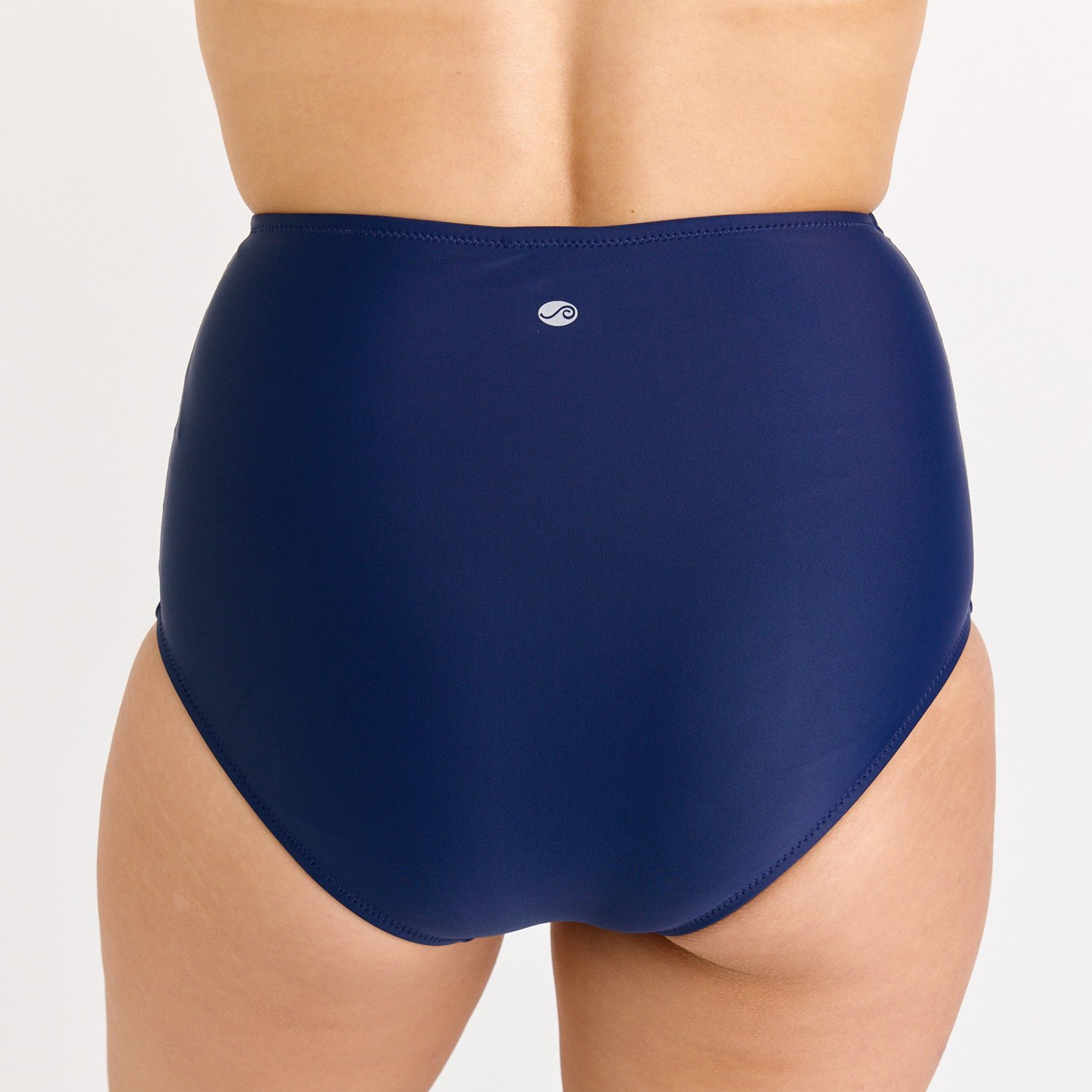 Calypsa Women's High-Waisted Bikini Bottom with Front Tie - view number 2