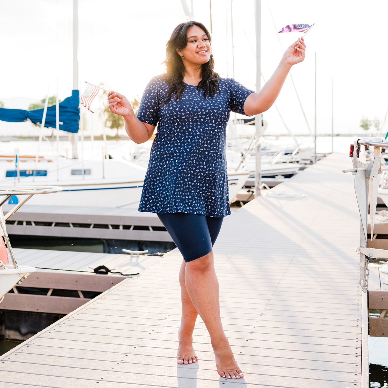 Calypsa Women's Anna Swim Tunic - view number 3