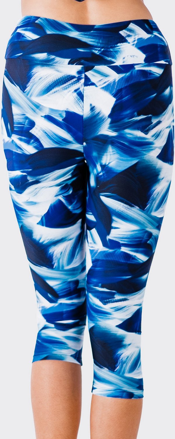 Calypsa Women's Capri Swim Leggings - view number 2