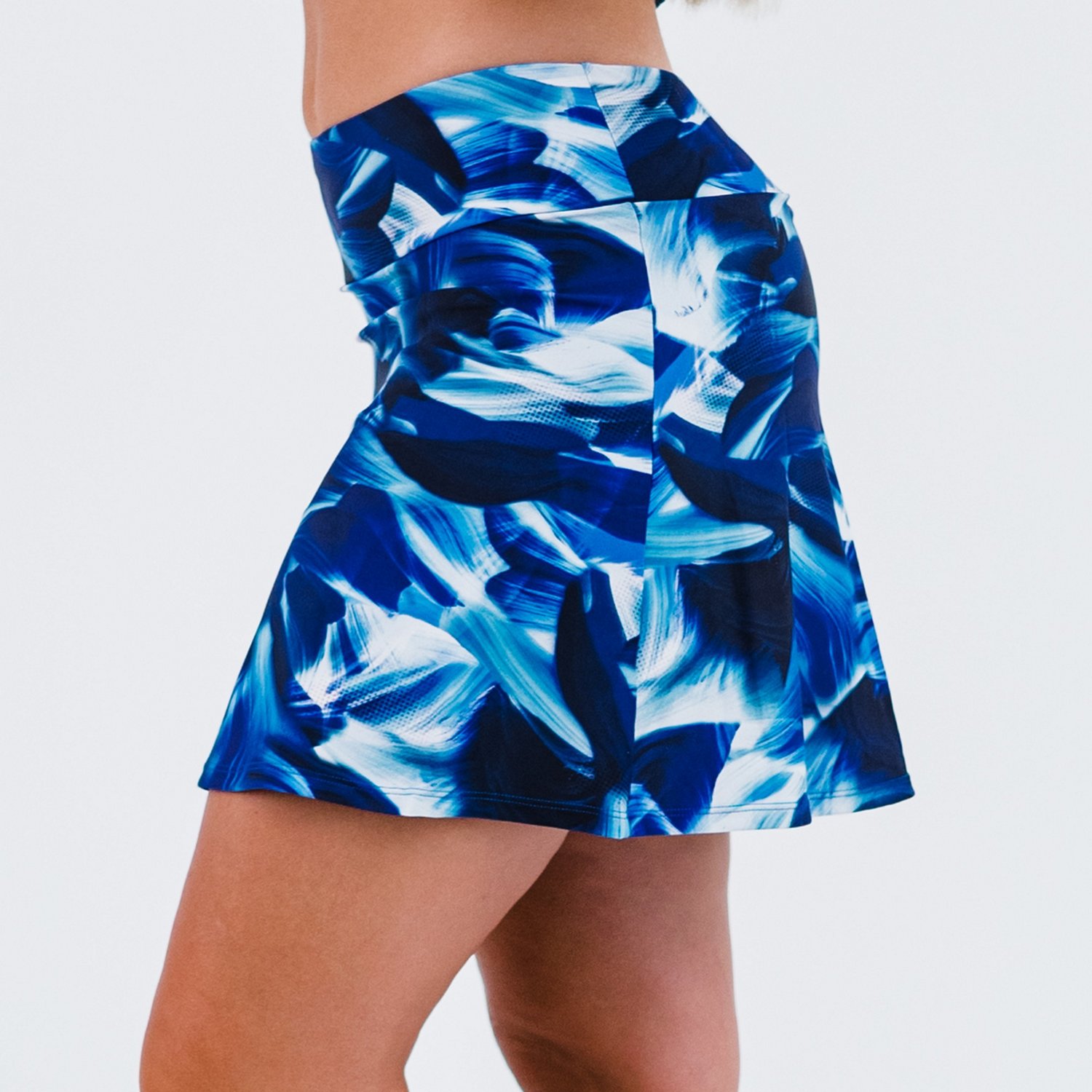 Calypsa Women's Plus A-Line Swim Skort - view number 3