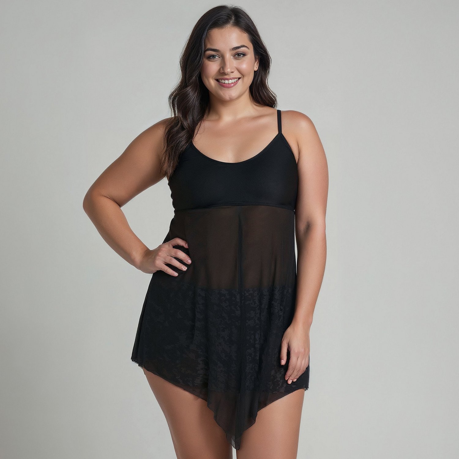 Calypsa Women's Maldives 3-Way Wear Plus Size Swim Top