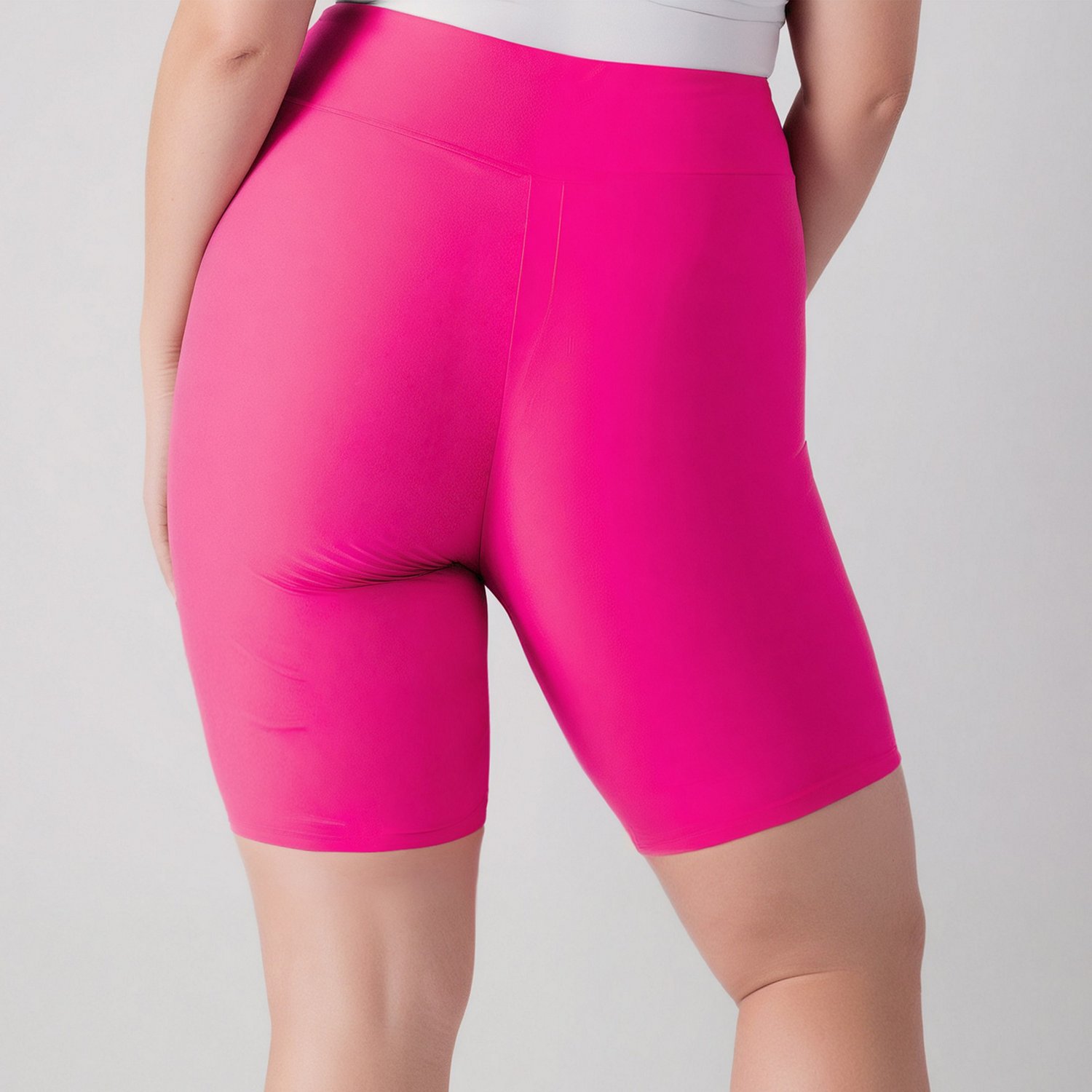 Calypsa Women's Mid-Thigh Plus-Size Swim Shorts - view number 2