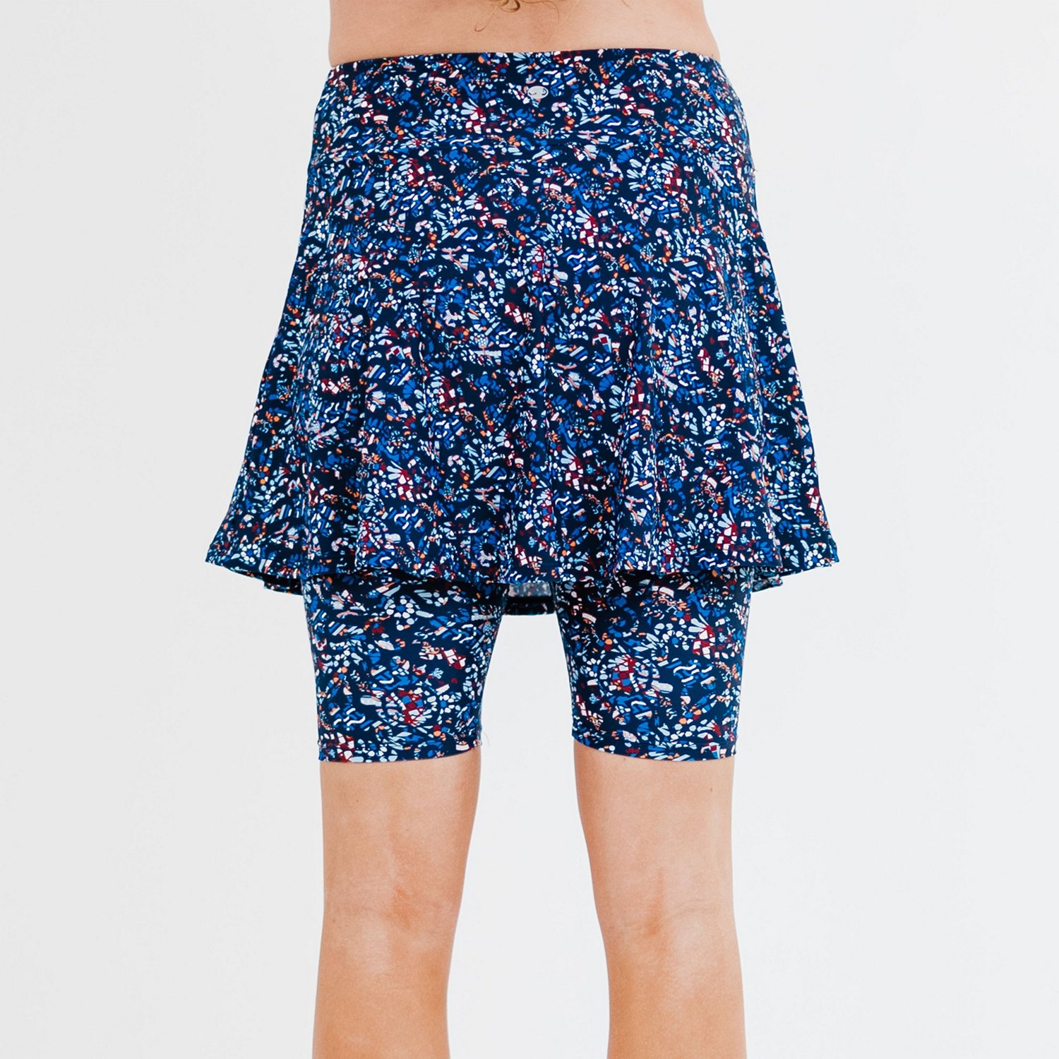 Calypsa Women's Midi Plus-Size Swim Skort - view number 2