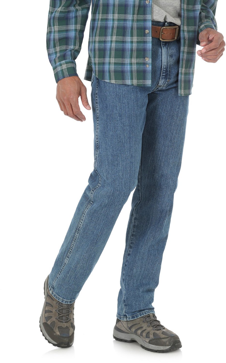Wrangler Men's Performance Series 5 Pocket Jeans Academy