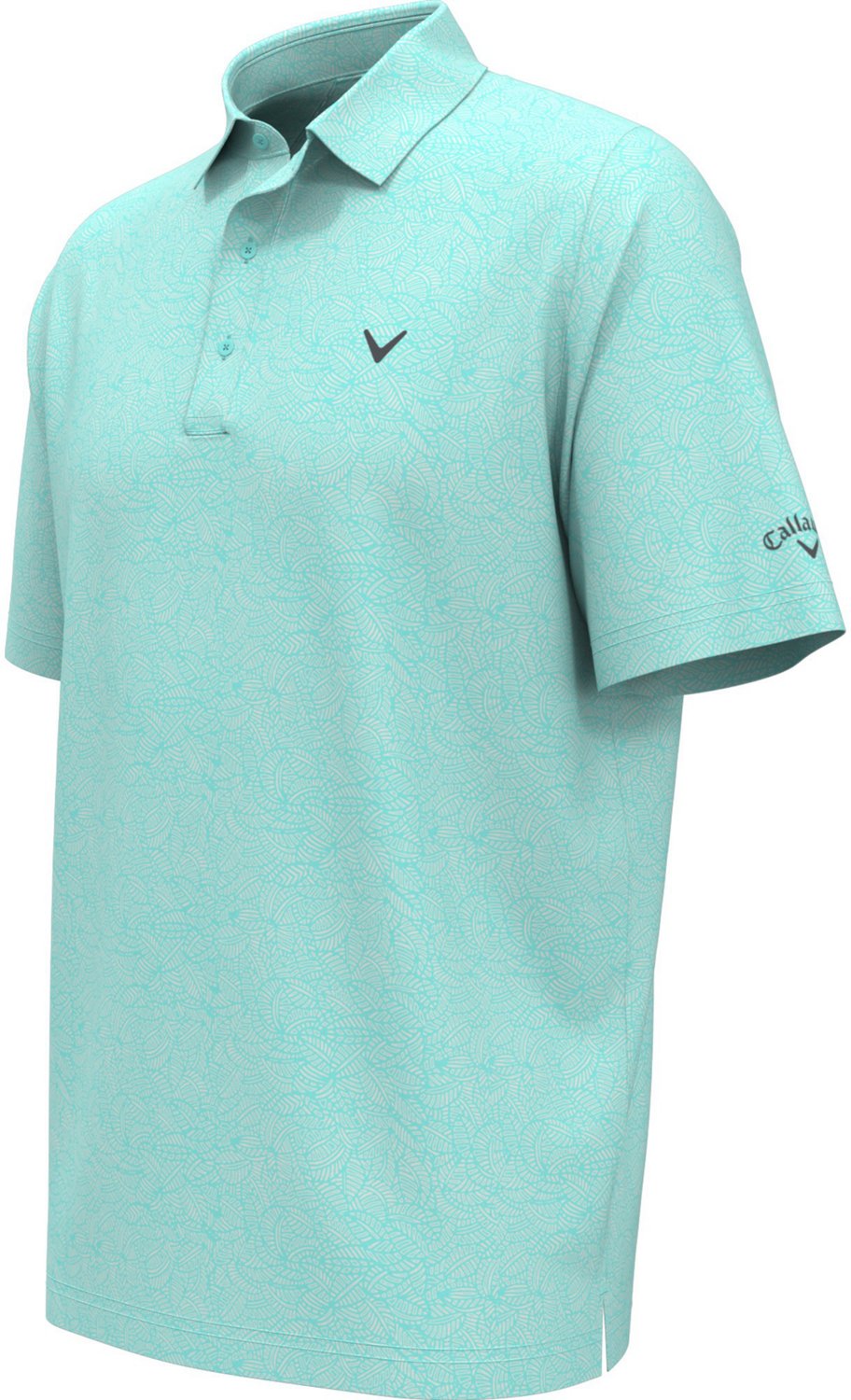 Callaway Men s All Over Palm Polo Shirt Academy