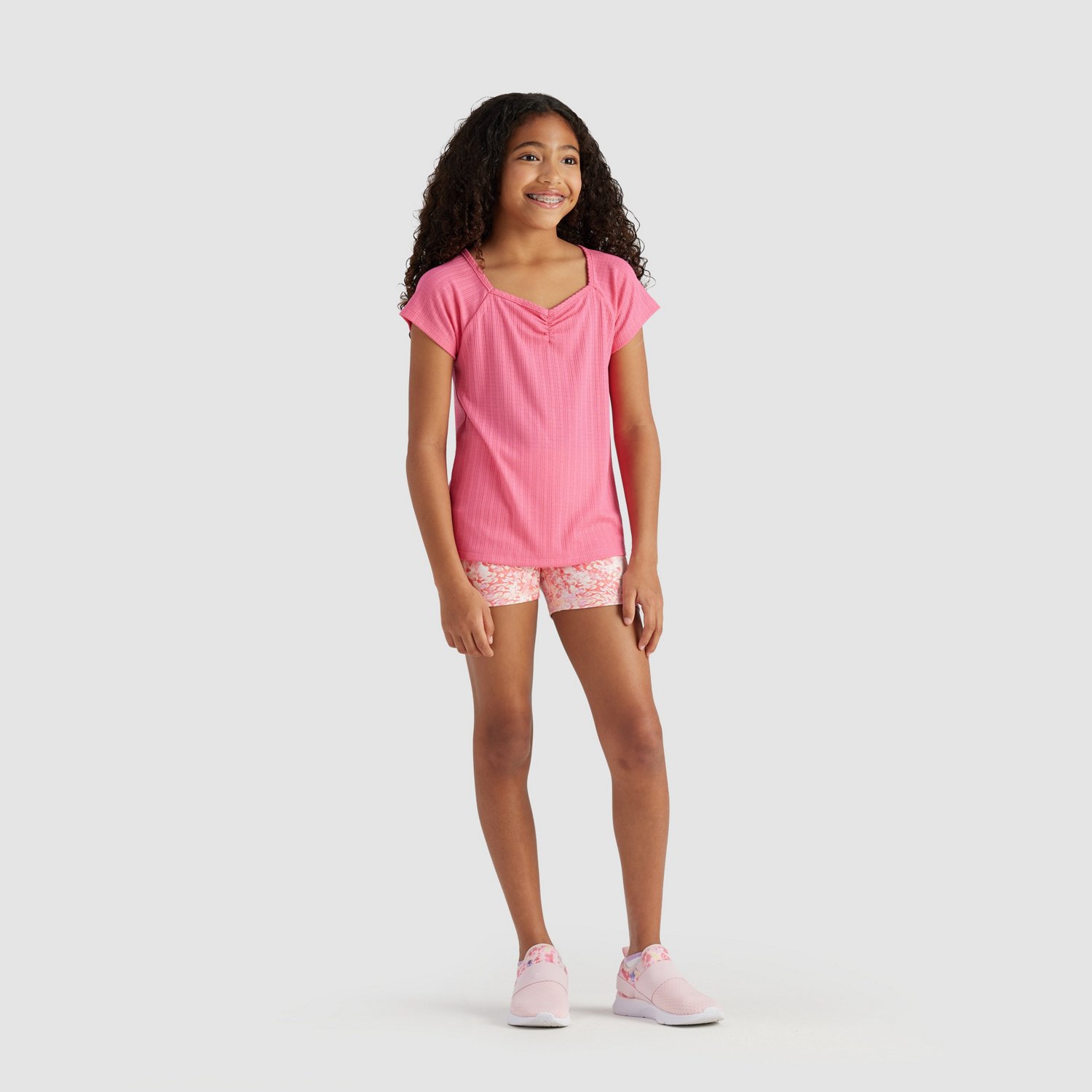 Freely Girls' Flora T-shirt