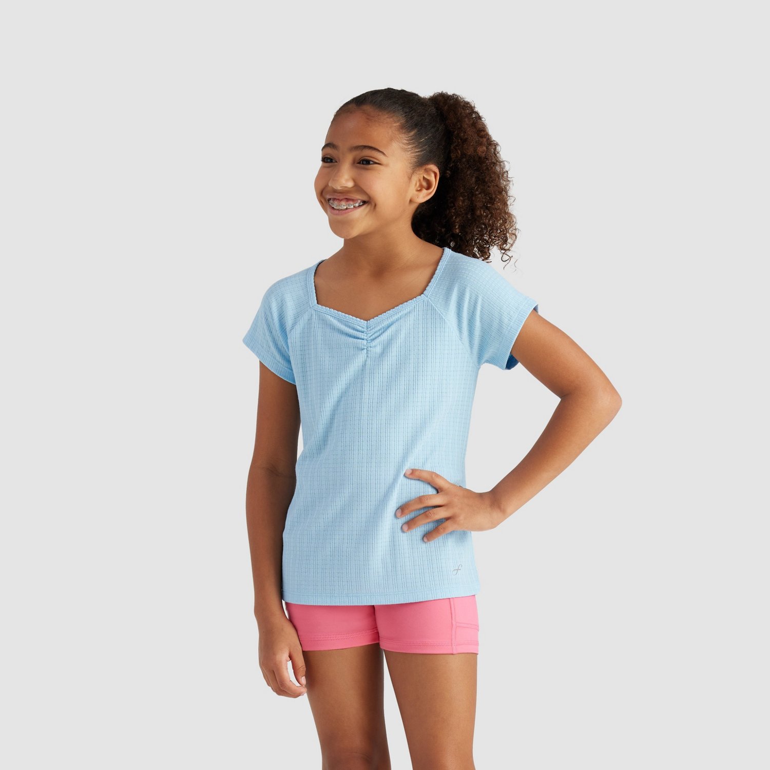Freely Girls' Flora T-shirt - view number 1