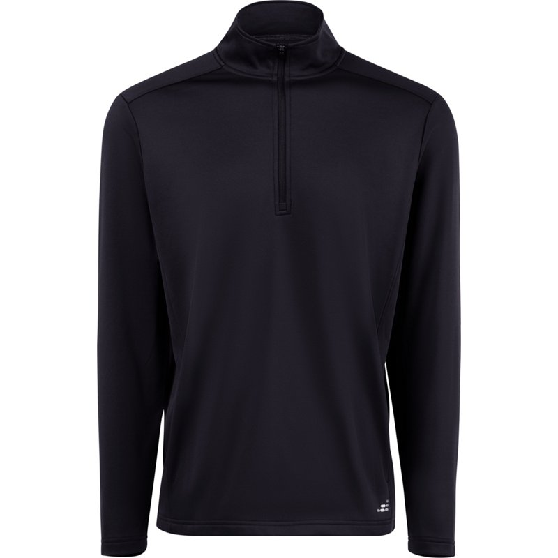 BCG Men's Performance Quarter-Zip Top Caviar, X-Large - Men's Athletic Fleece at Academy Sports