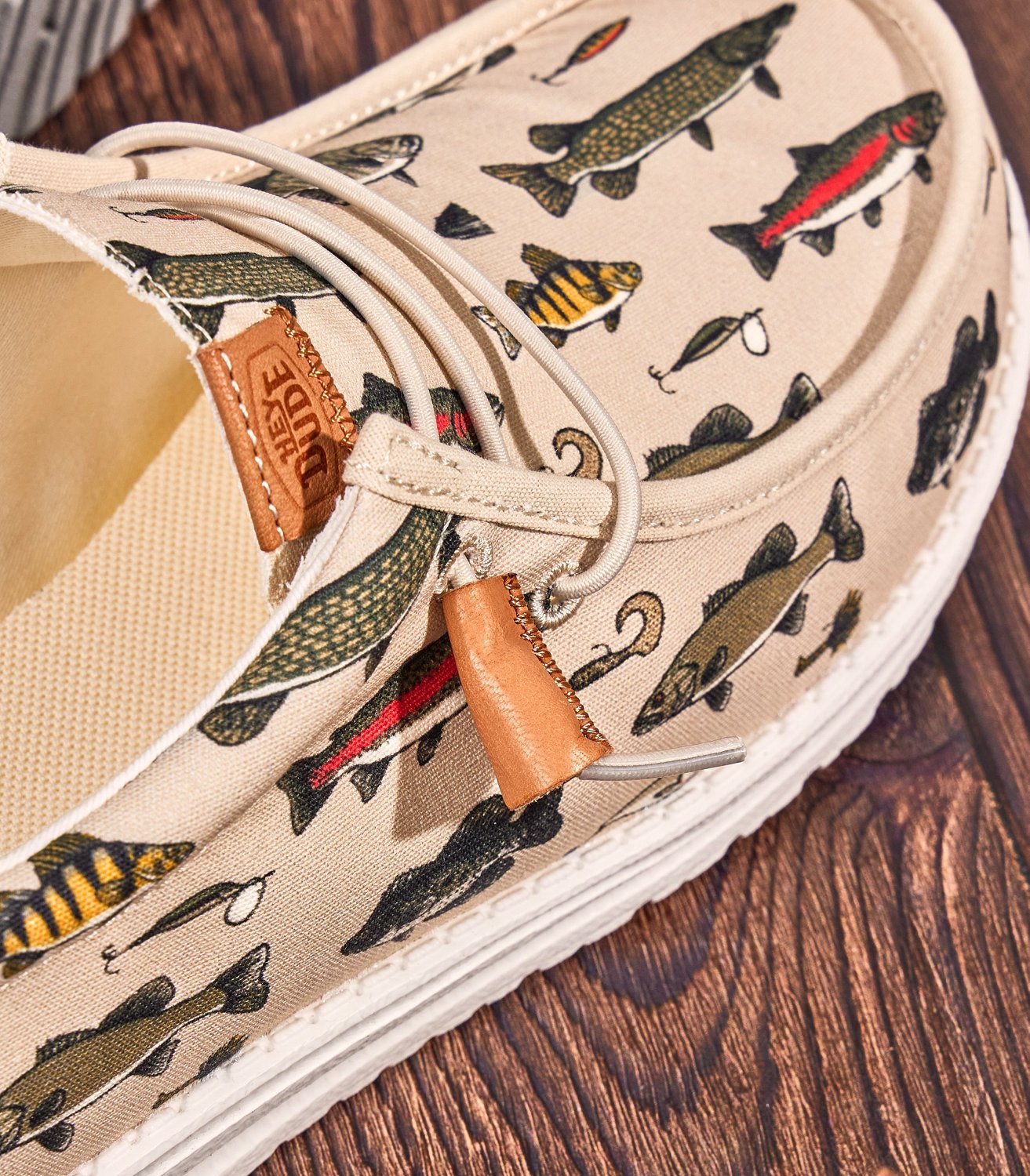 HEYDUDE Men's Wally Fish Lure Shoes - view number 8