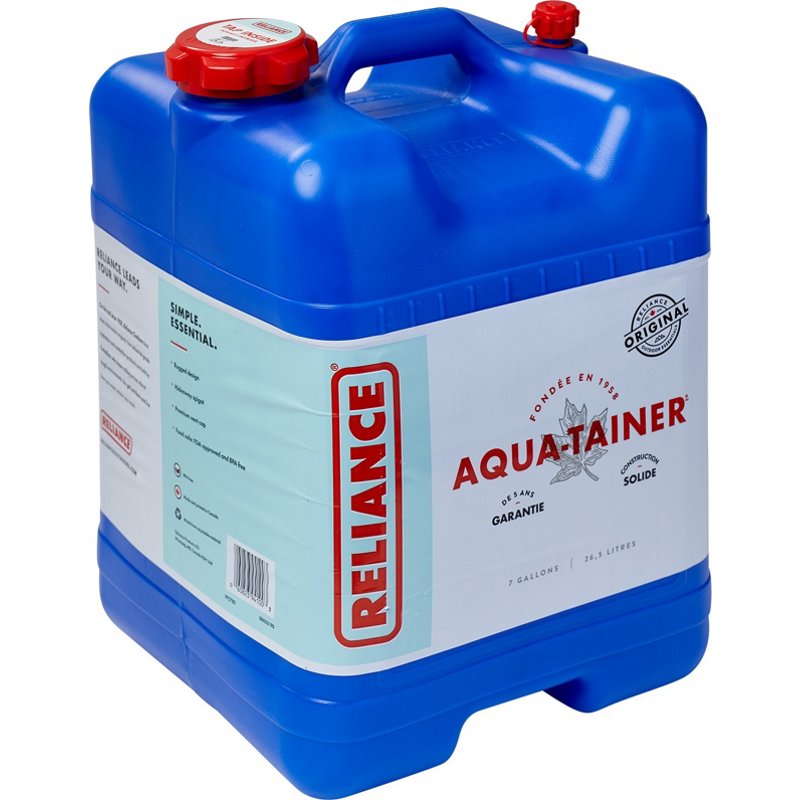 Reliance Original Aqua-Tainer 7 gal Container Blue - Camping Accessories at Academy Sports