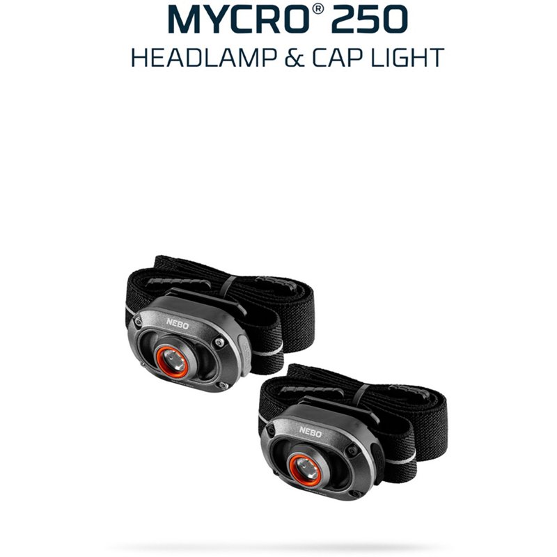 MYCRO 250 Rechargeable Headlamp (2-PACK) - Flashlights